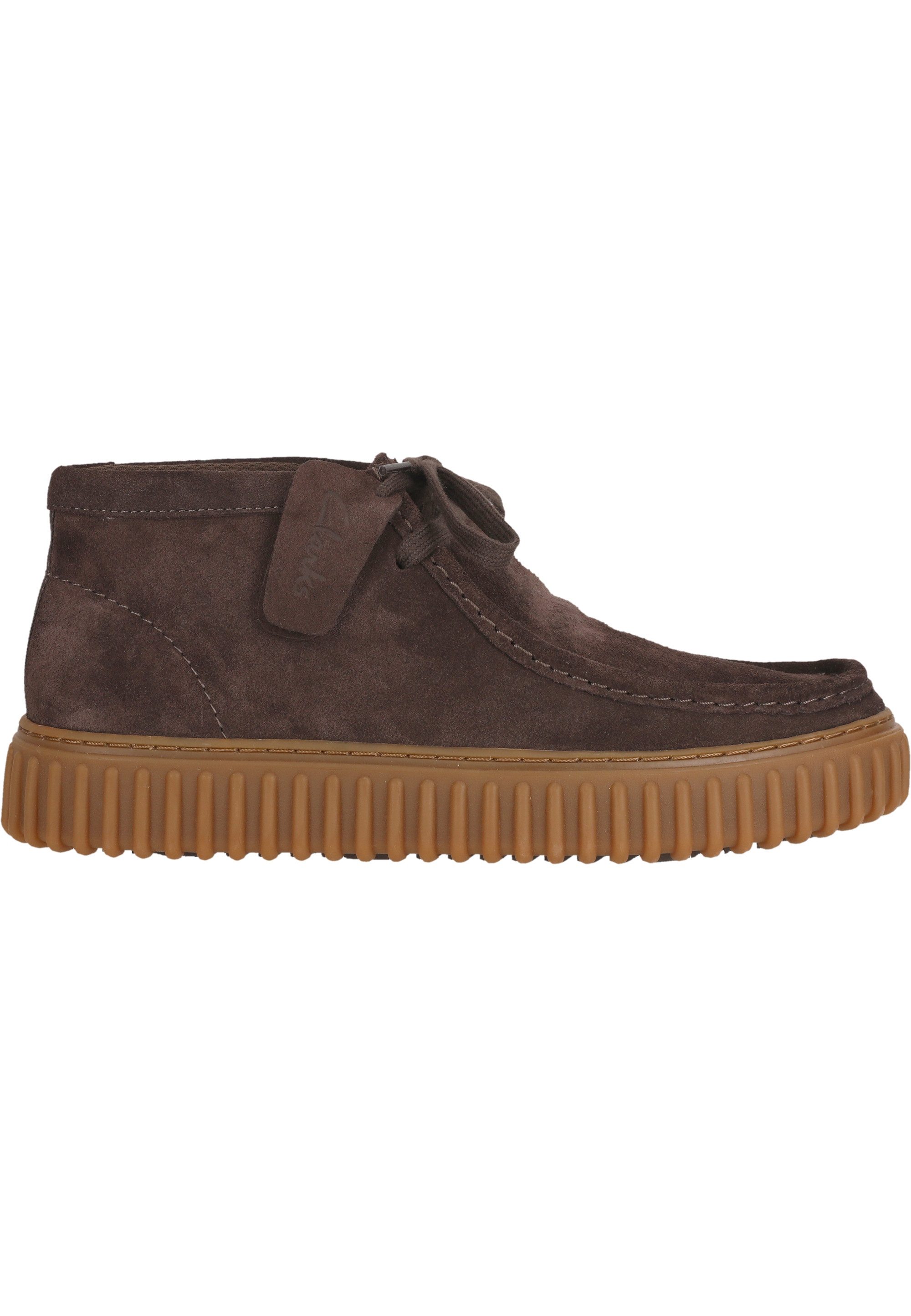 Clarks Torhill Schnürschuh mit stromlinienförmigem Schnürdesign