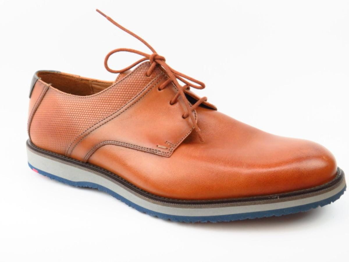 Lloyd Kadan cognac/pazifik XW Schnürschuh