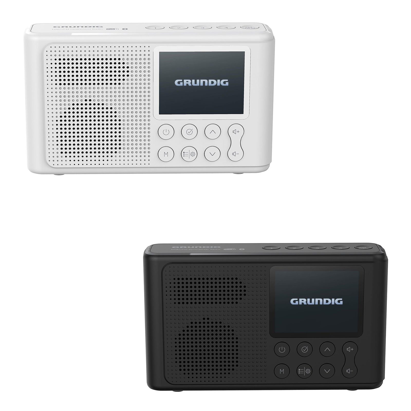 mit (DAB) Music 6500 Helligkeitsregelung Digitalradio Grundig (Bluetooth), Zoll-LC-Display 2,4