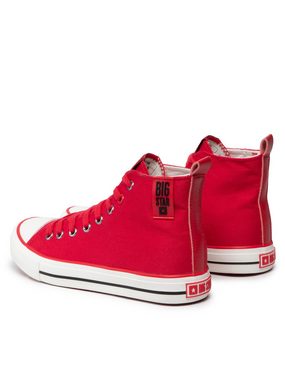 BIG STAR Sneakers aus Stoff JJ274128 Red/Black Sneaker