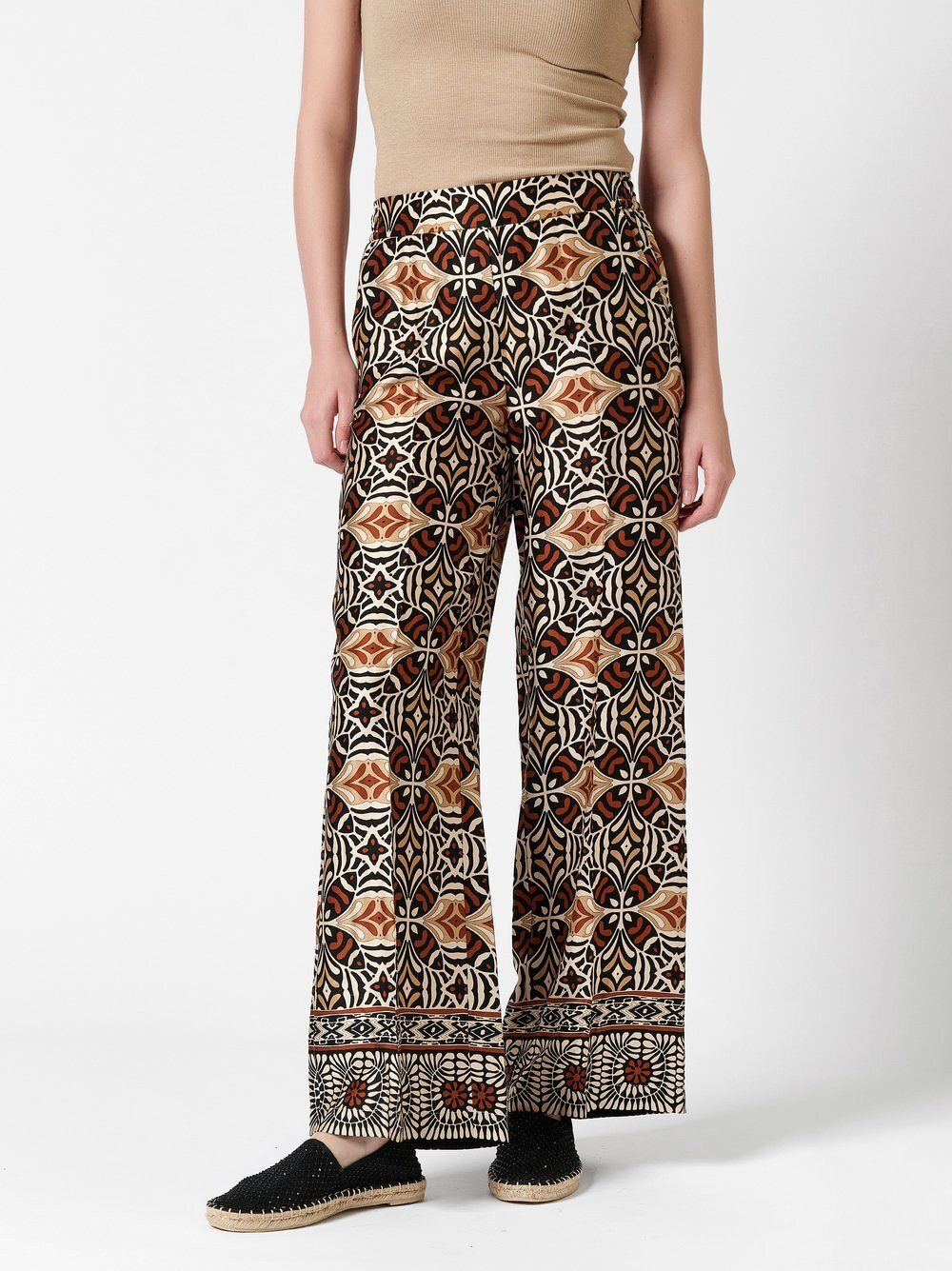 ROSNER Schlupfhose Mara_355 mit Ornamenten günstig online kaufen