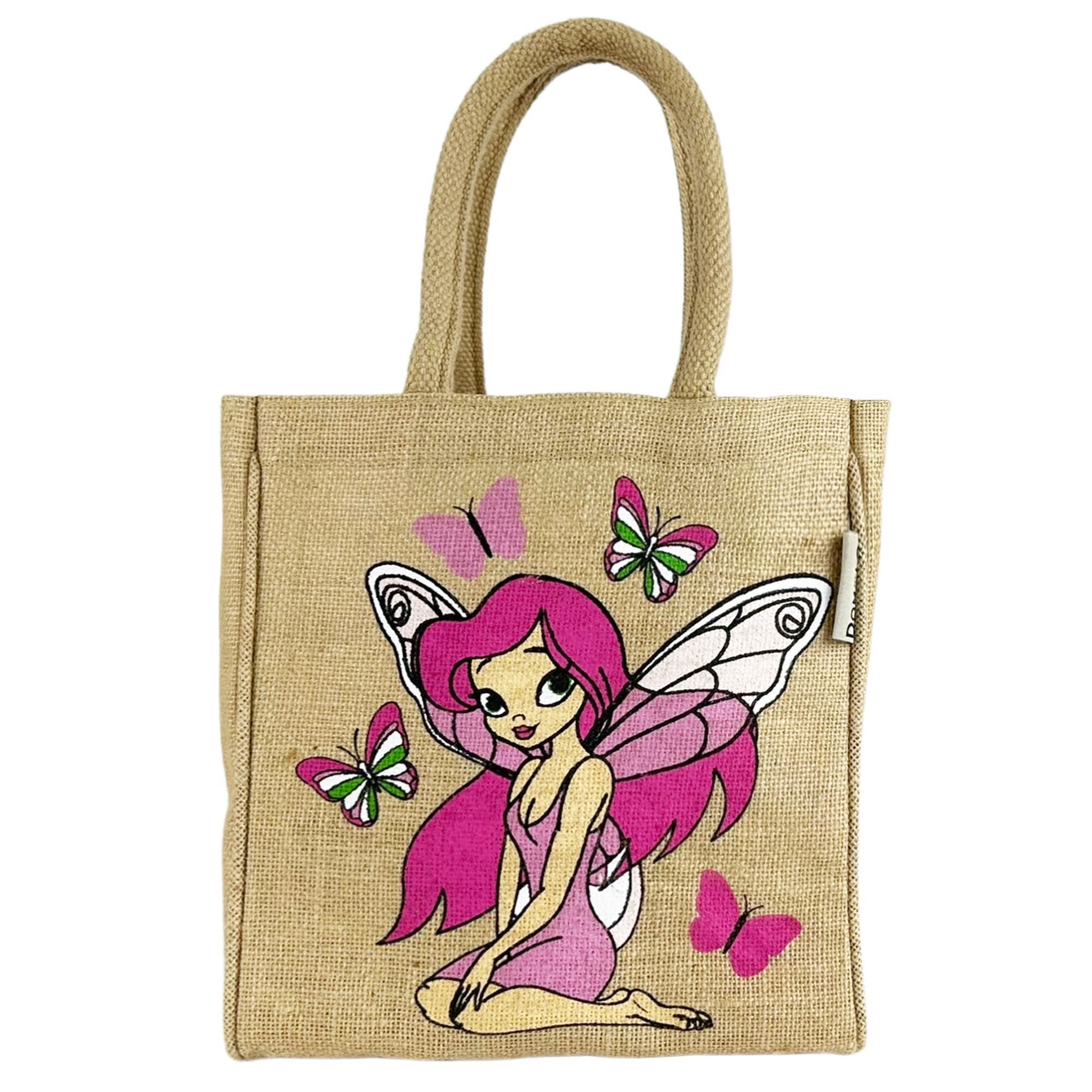 Handtasche Kinder Handtasche Mädchen Jute Tasche kleine Schultertasche