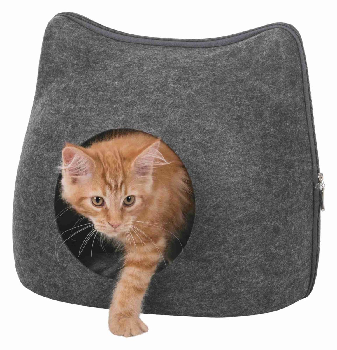 TRIXIE Schlafhöhle Höhle Cat - anthrazit - 38 × 35 × 37 cm