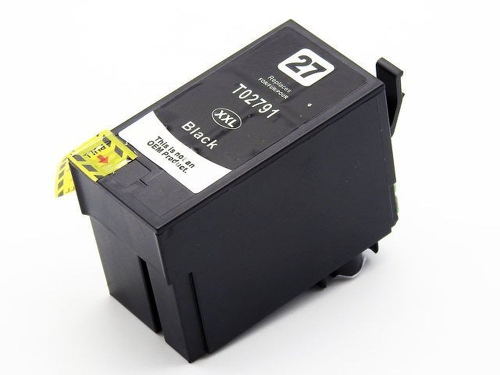 inkpro Druckerpatronen T27XL kompatibel mit Epson 27XL Tintenpatrone (T2791 (T2711), T2712, T2713, T2714 für WorkForce WF-3620, WF-3640, WF-7110, WF-7210, WF-7610, WF-7615, WF-7620, WF-7710, WF-7715, WF-7720, XL Füllmengen: Black 48 ml, Cyan, Magenta, Yellow je 17 ml)