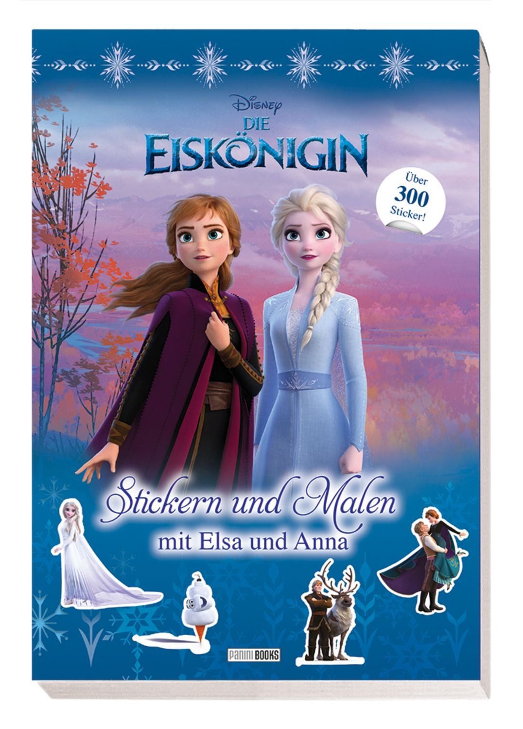 Disney Die Eiskönigin: Stickern und Malen mit Elsa und Anna / Panini