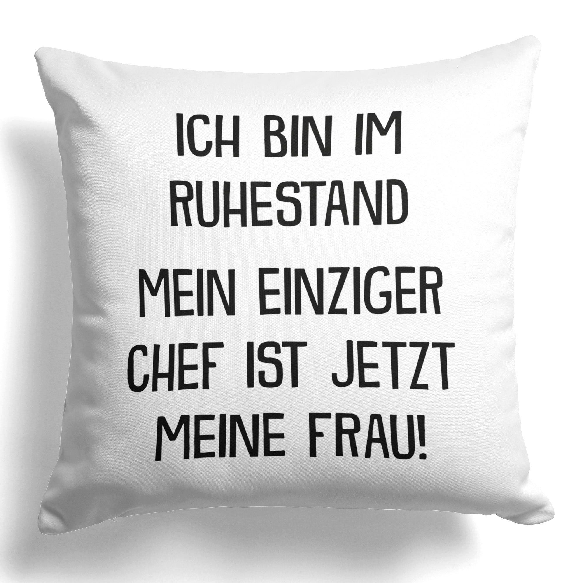 22Feels Dekokissen Renteintritt Geschenk Rente Männer Pensionär Pensionierung Ruhestand, Deko mit Persönlichkeit