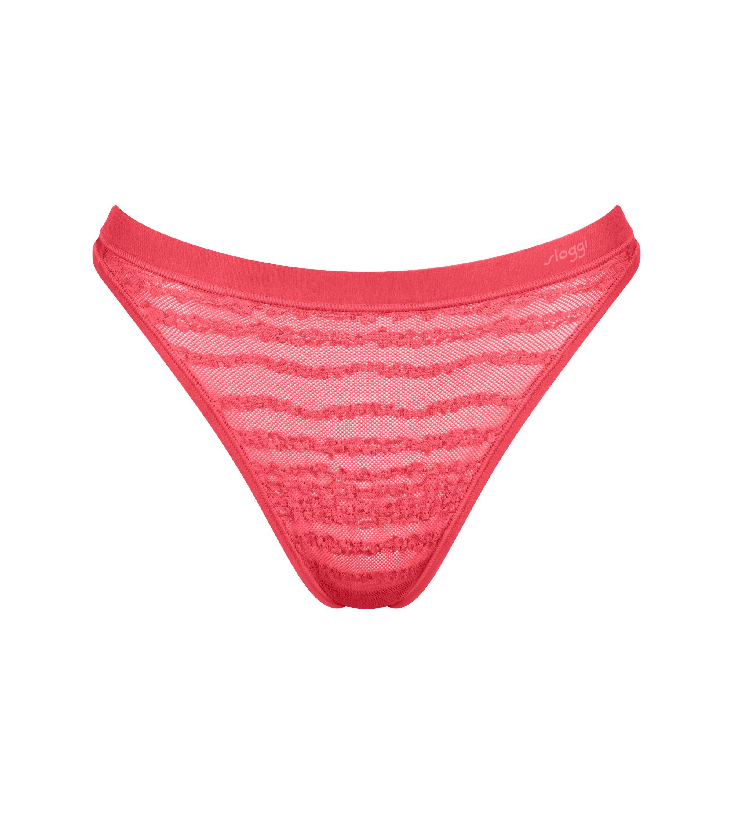 sloggi String FREE Evolve super weich, dehnfähig, Spitzendetails