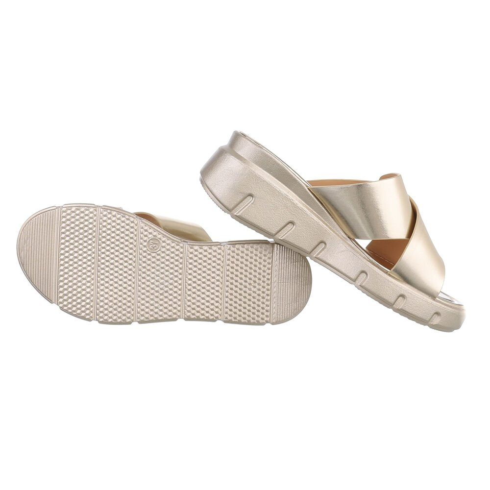 Ital-Design Damen Mules Freizeit Plateausandaletten (85698063) günstig online kaufen