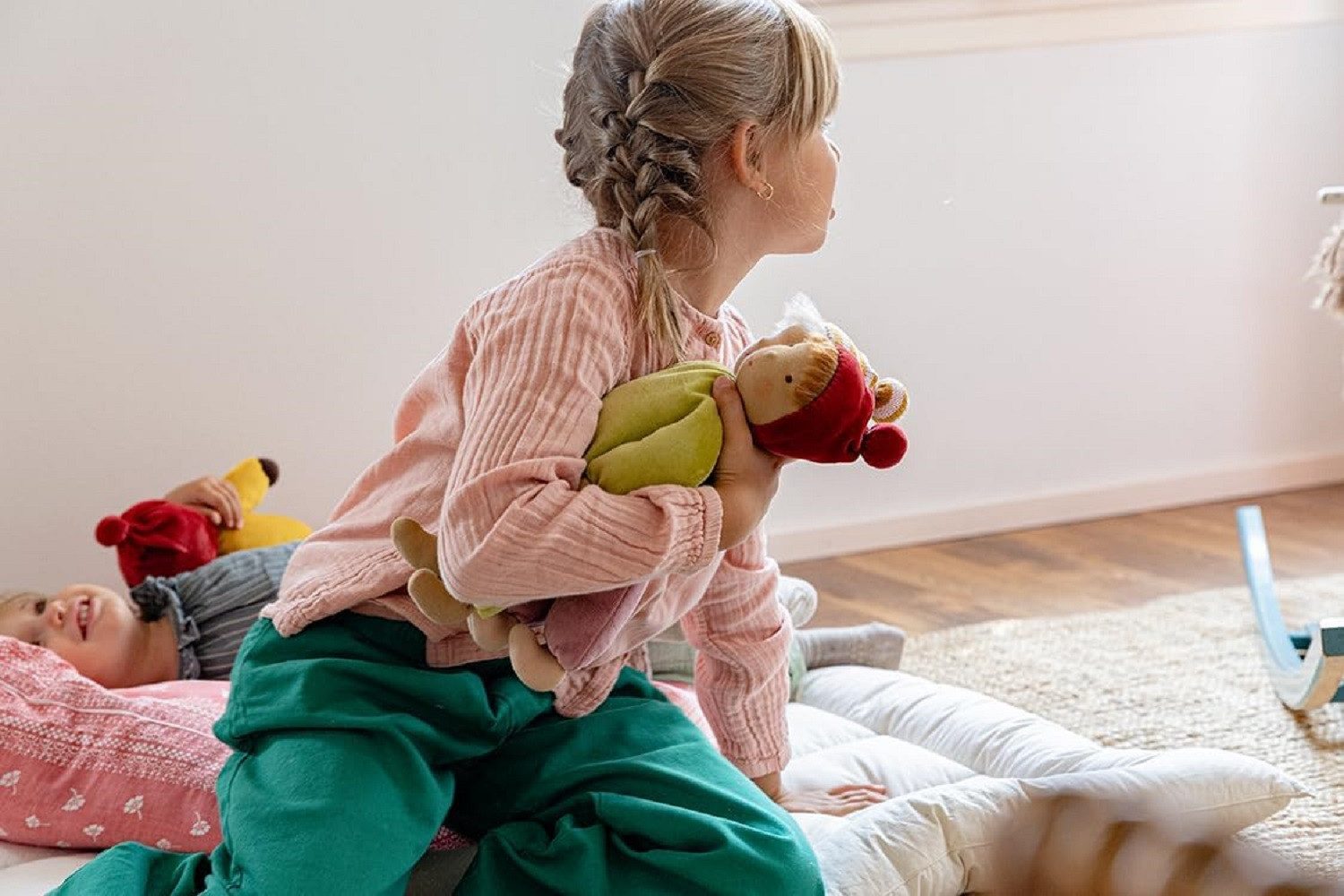 Käthe Kruse Babypuppe Waldorf Puppe Spielpuppe Dolly NANA 35 cm neu