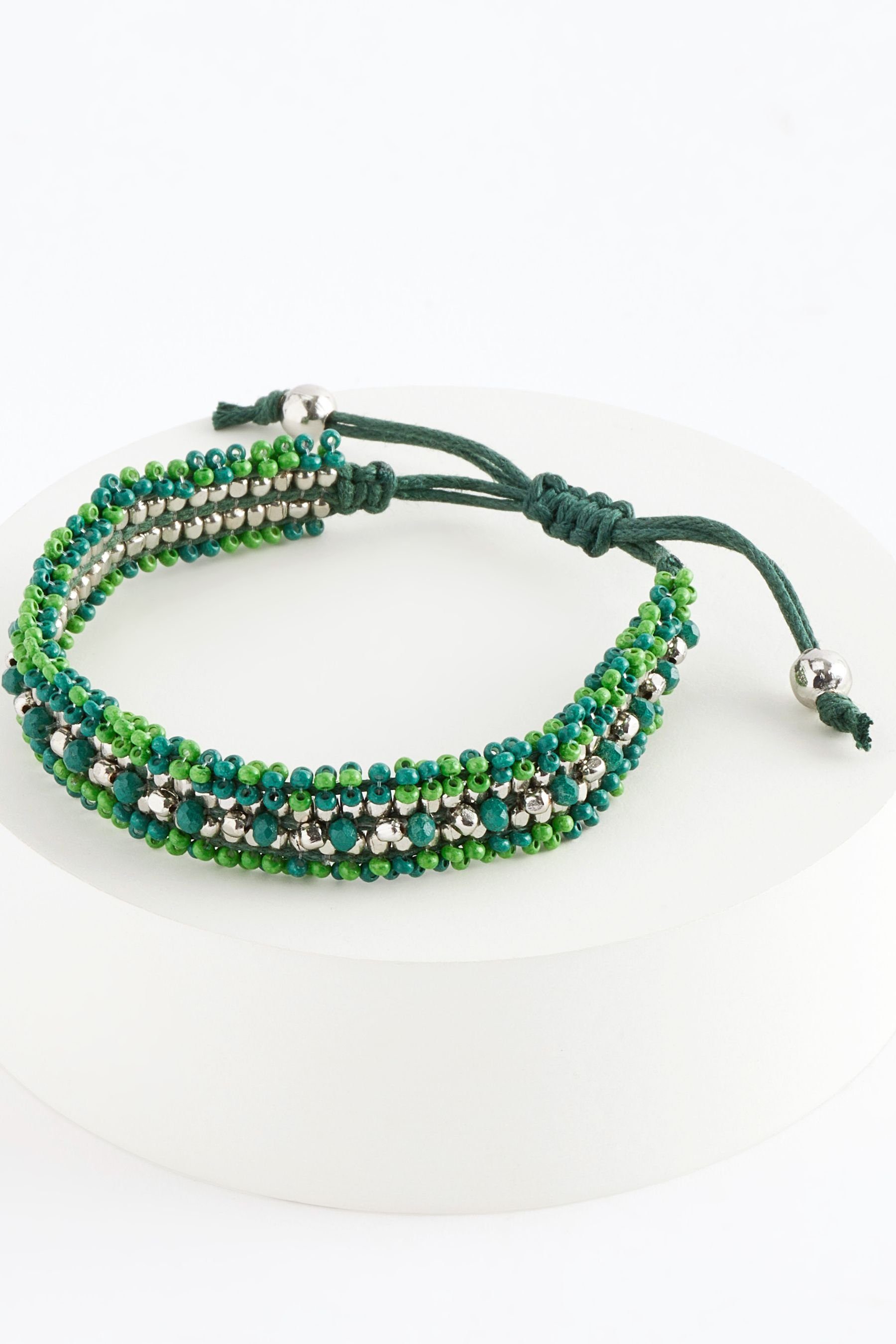 mit Next Armband (1-tlg) Green Zierperlen Armband