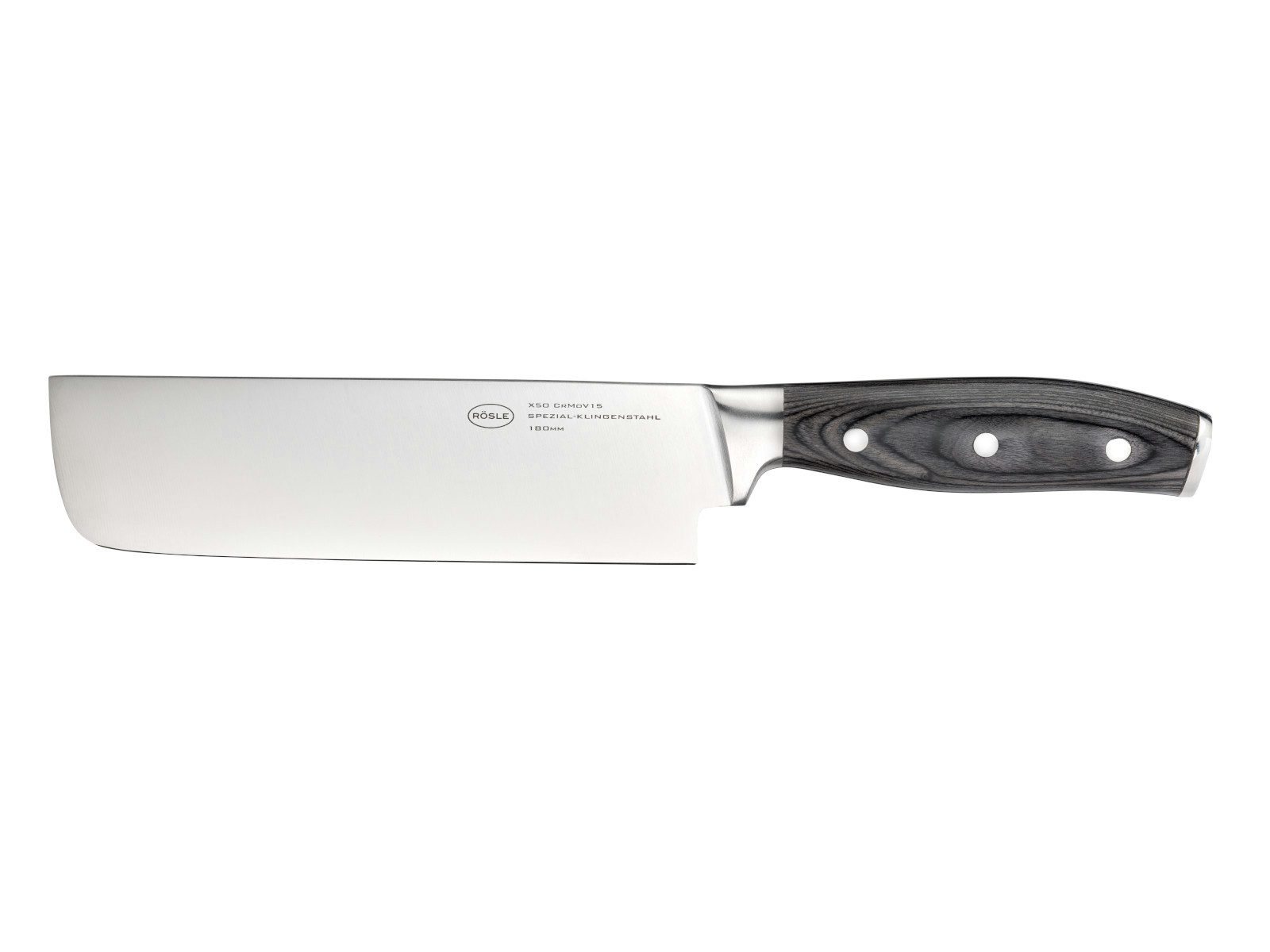 RÖSLE Gemüsemesser WOLFGREY Nakirimesser 18cm