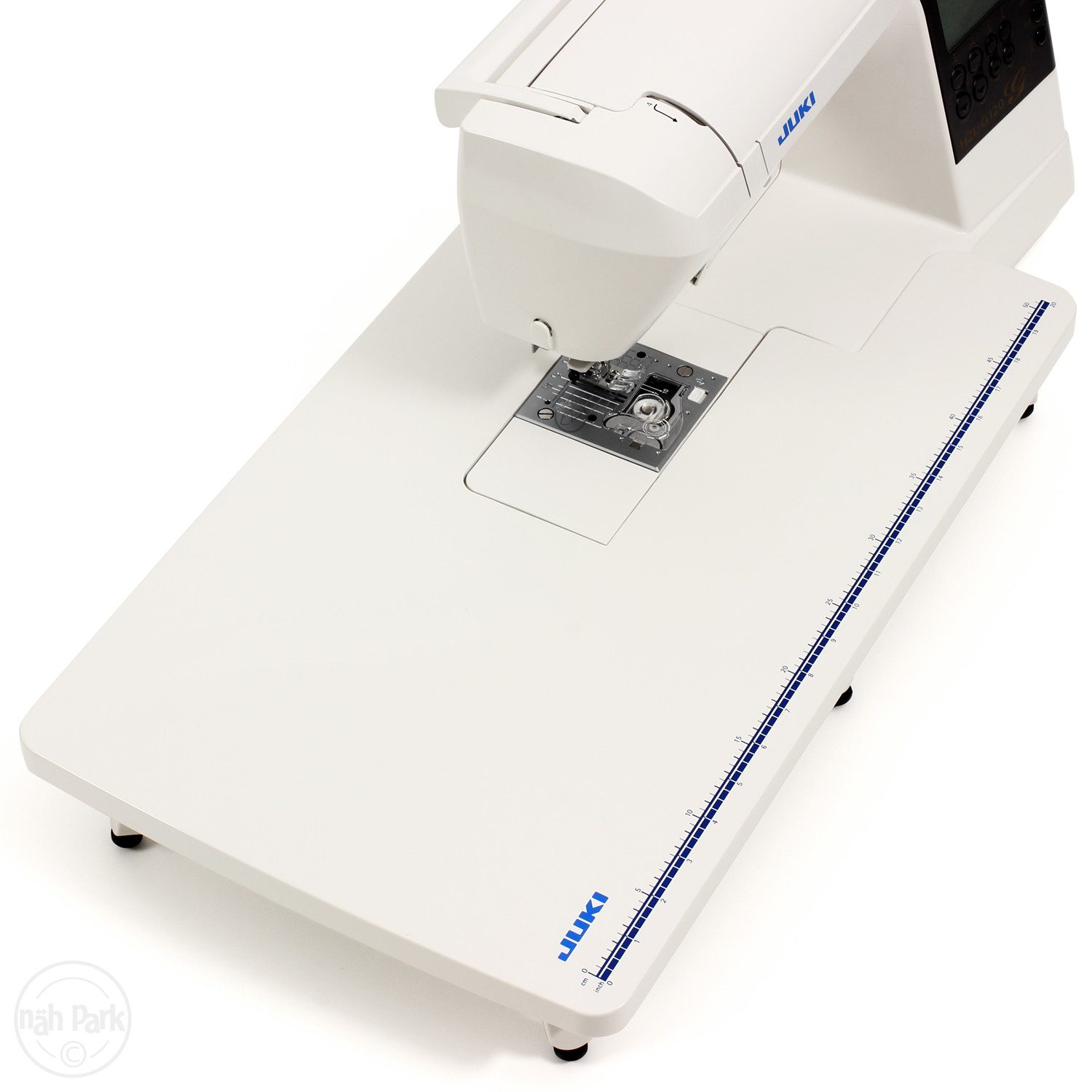 Juki Nähmaschine Anschiebetisch