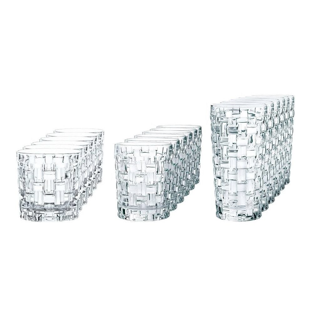 Nachtmann Longdrinkglas Nachtmann Bossa Nova Becherset 18 tlg., Glas