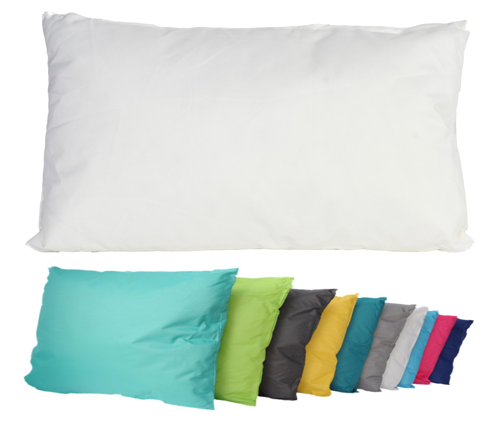 JACK Dekokissen JACK Outdoor Lounge Kissen 30x50cm Dekokissen inkl. Füllung Wasserfest, mit Lotus-Effekt, Robust, Strapazierfähig, für Innen & Außen