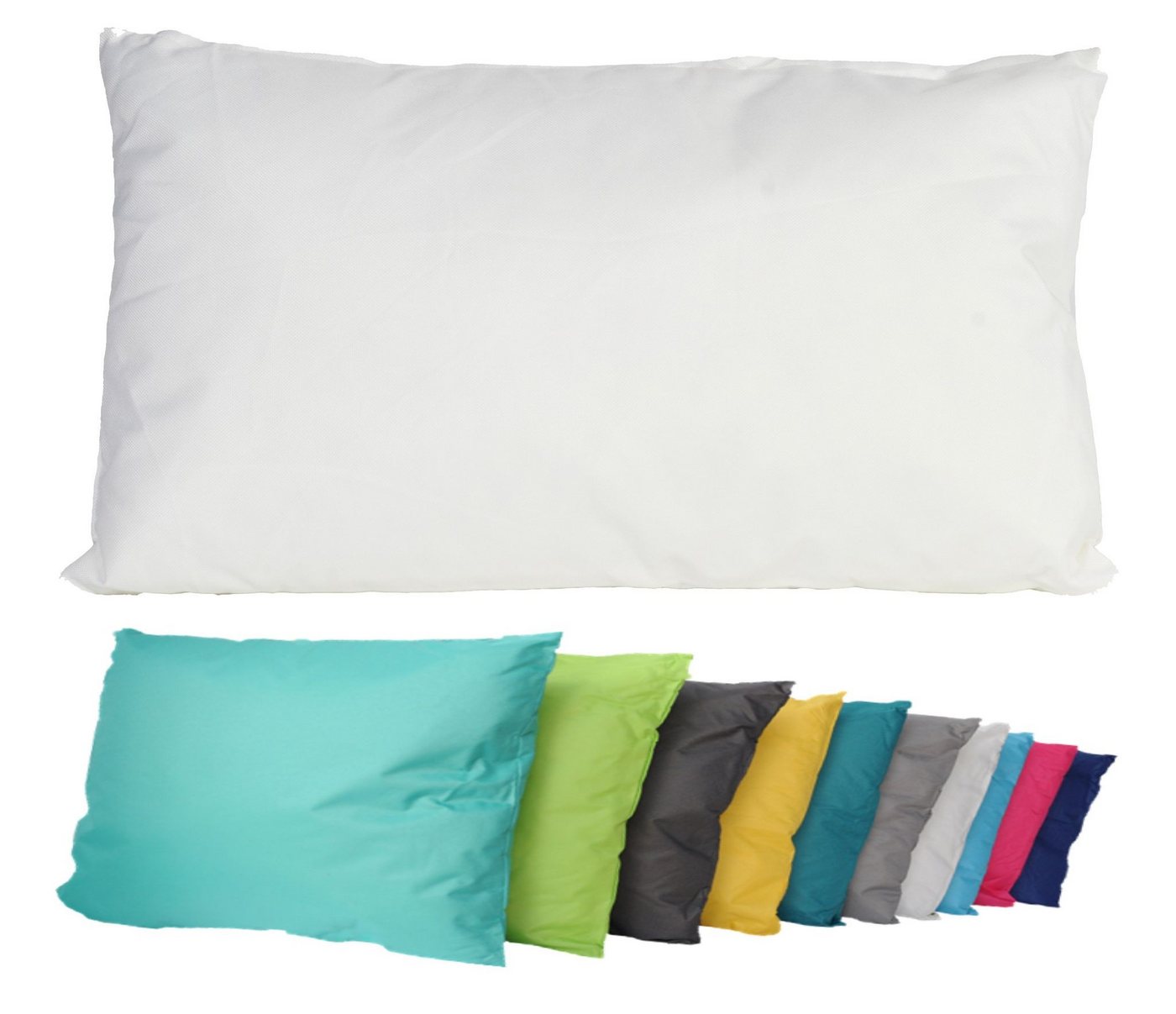 JACK Dekokissen JACK Outdoor Lounge Kissen 30x50cm Dekokissen inkl. Füllung Wasserfest, mit Lotus-Effekt, Robust, Strapazierfähig, für Innen & Außen