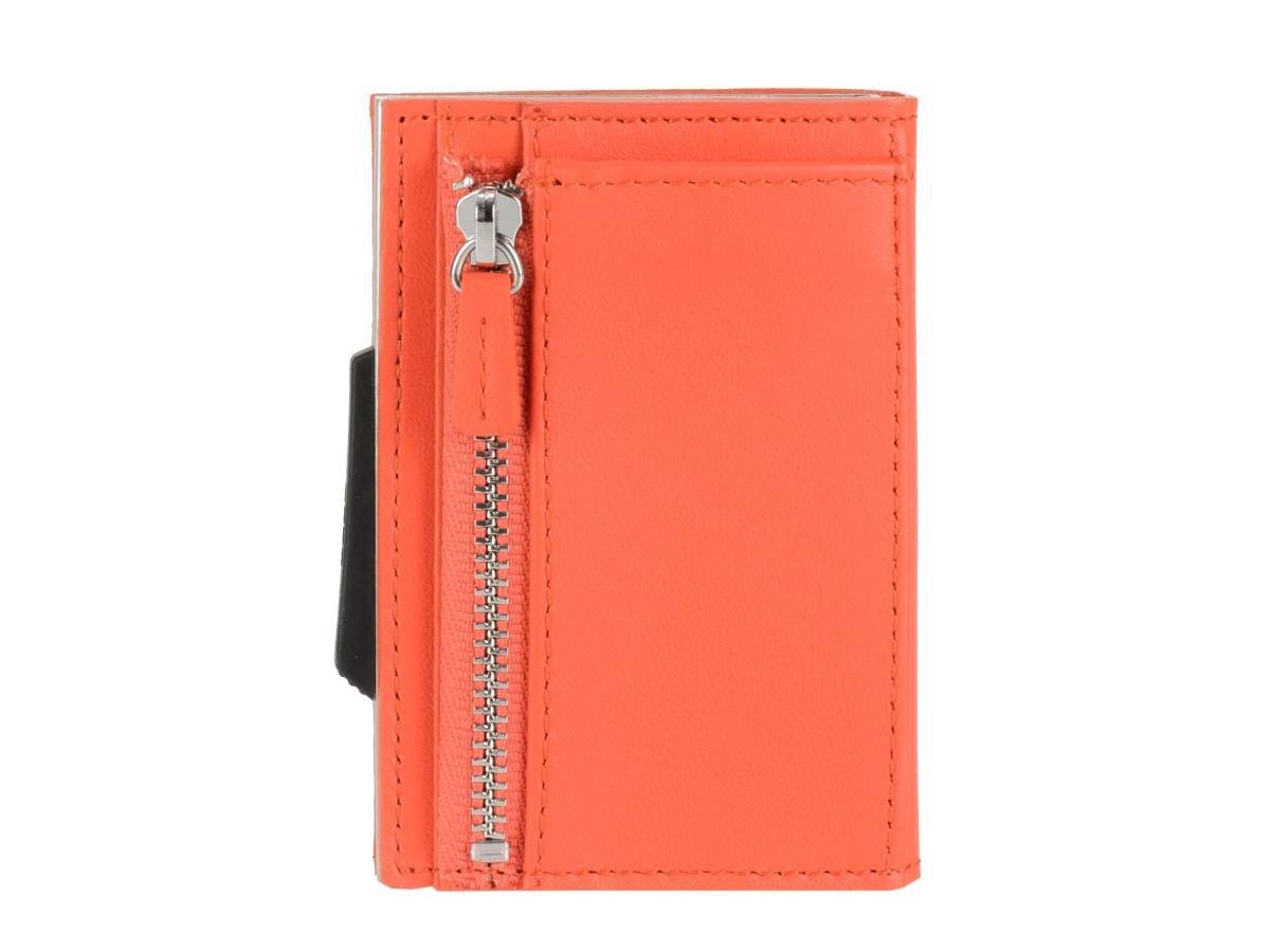 Ögon Kartenetui Cascade Zipper, Kartenbörse, Minibörse, Kartenetui Alucase mit RFID Schutz, Münzfach