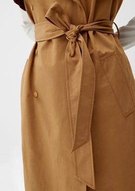 s.Oliver Funktionsweste Trench-Weste aus Twill