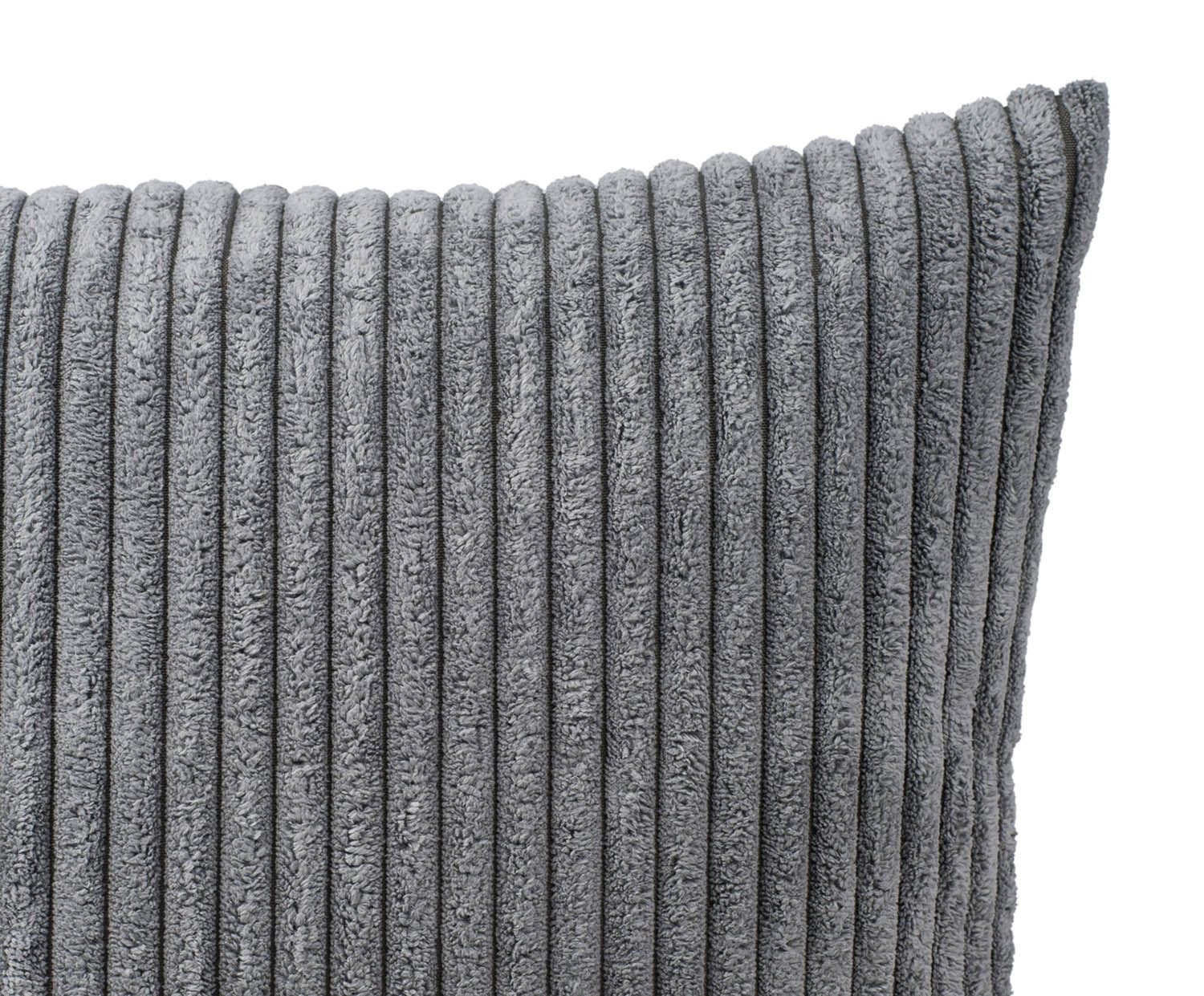 Gözze Kissenhülle ANAFI, Polyester, Cordoptik, 50 x 50 cm, (1 Stück), Anthr günstig online kaufen