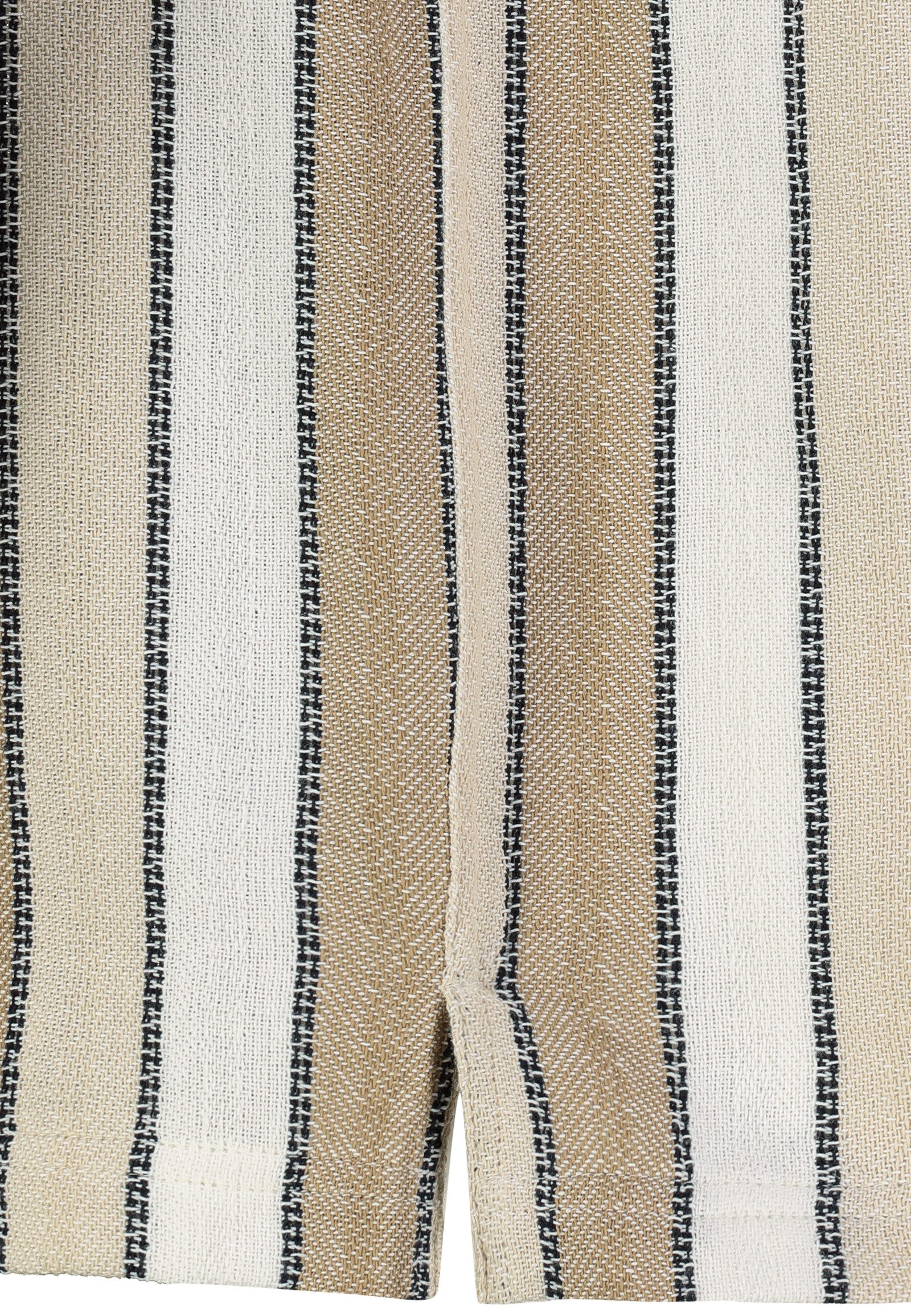 Eight2Nine Kurzarmhemd Herren Kurzes Jacquard Hemd Retro Hemd, Rautenmuster – Bild 3 von 3