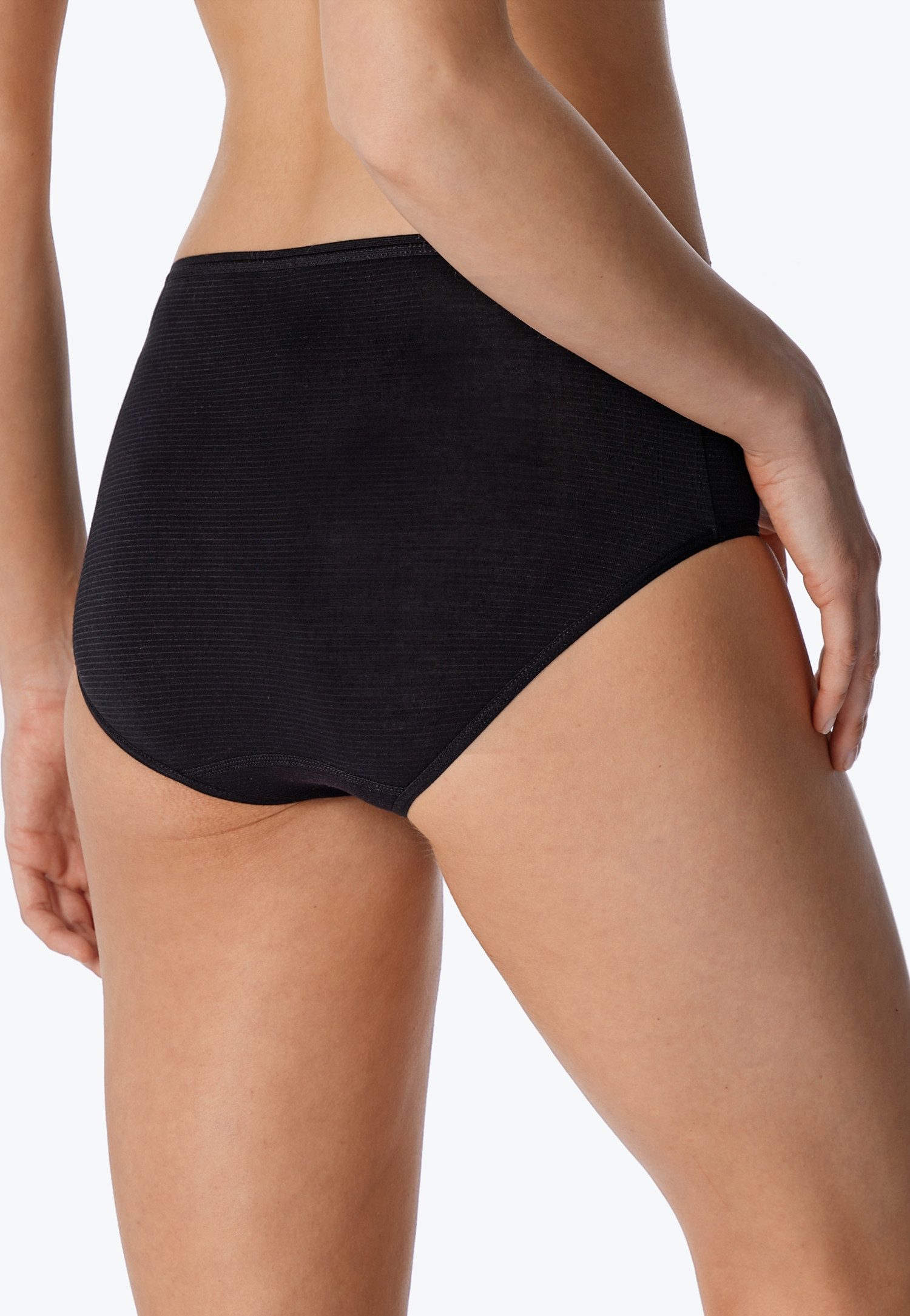 Schiesser Midislip Modal Essentials (2er Pack) Glanzgarn-Details, weicher Bund, Basic