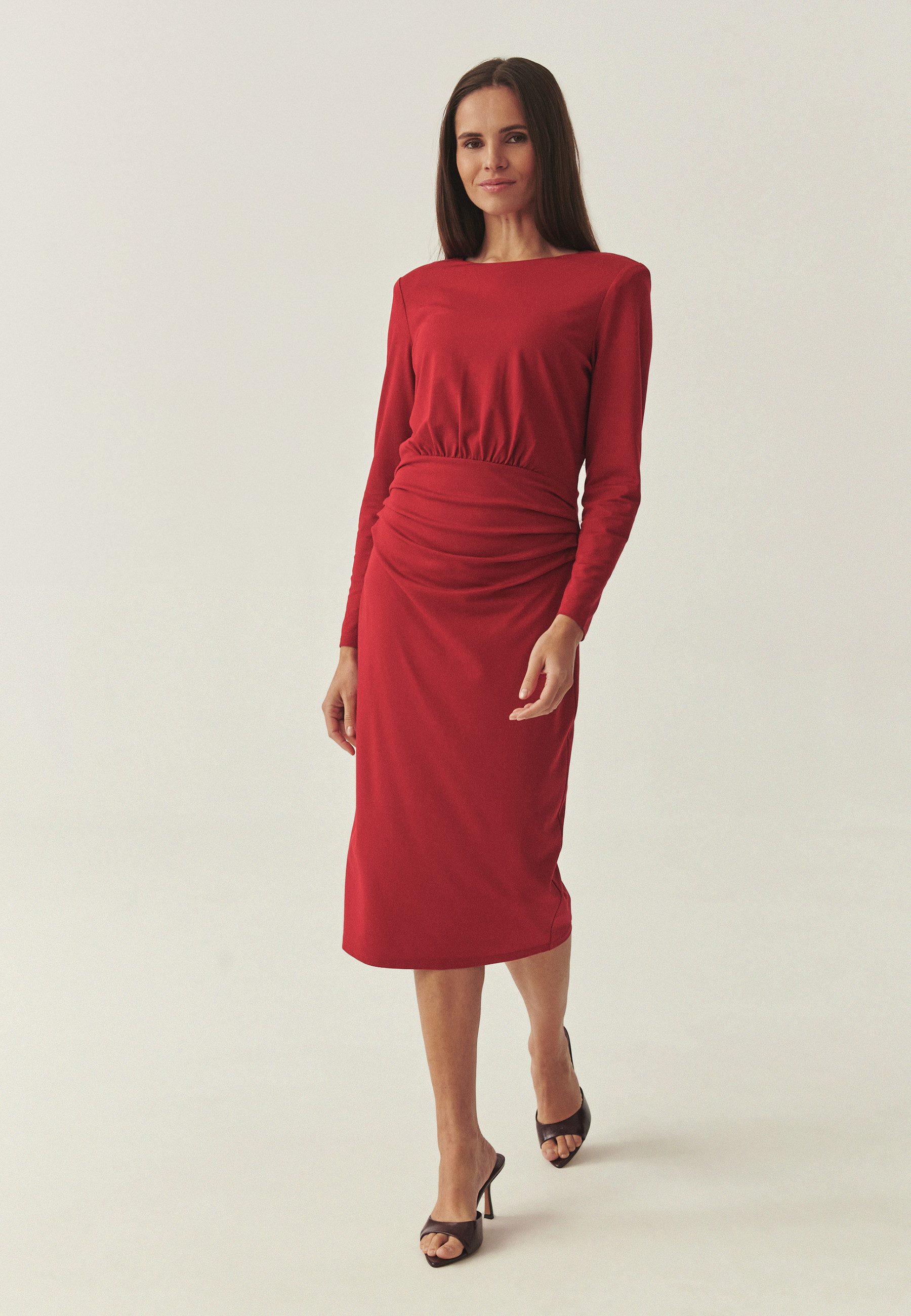 TATUUM Jerseykleid Bleistift Midi Strickkleid - Koma 1