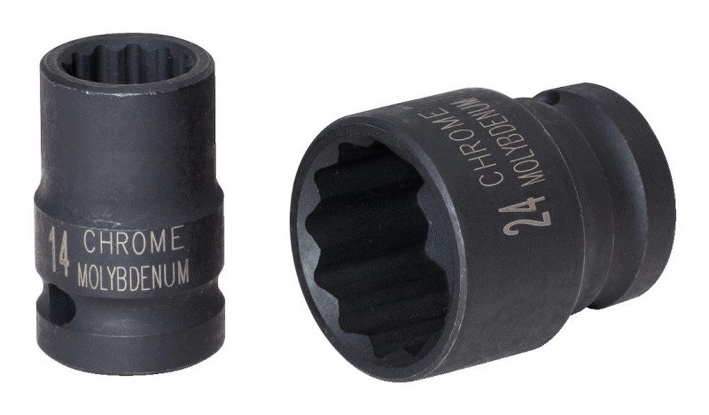 KS Tools Stecknuss, 1/2" 12-kant-Kraft, kurz, 27 mm