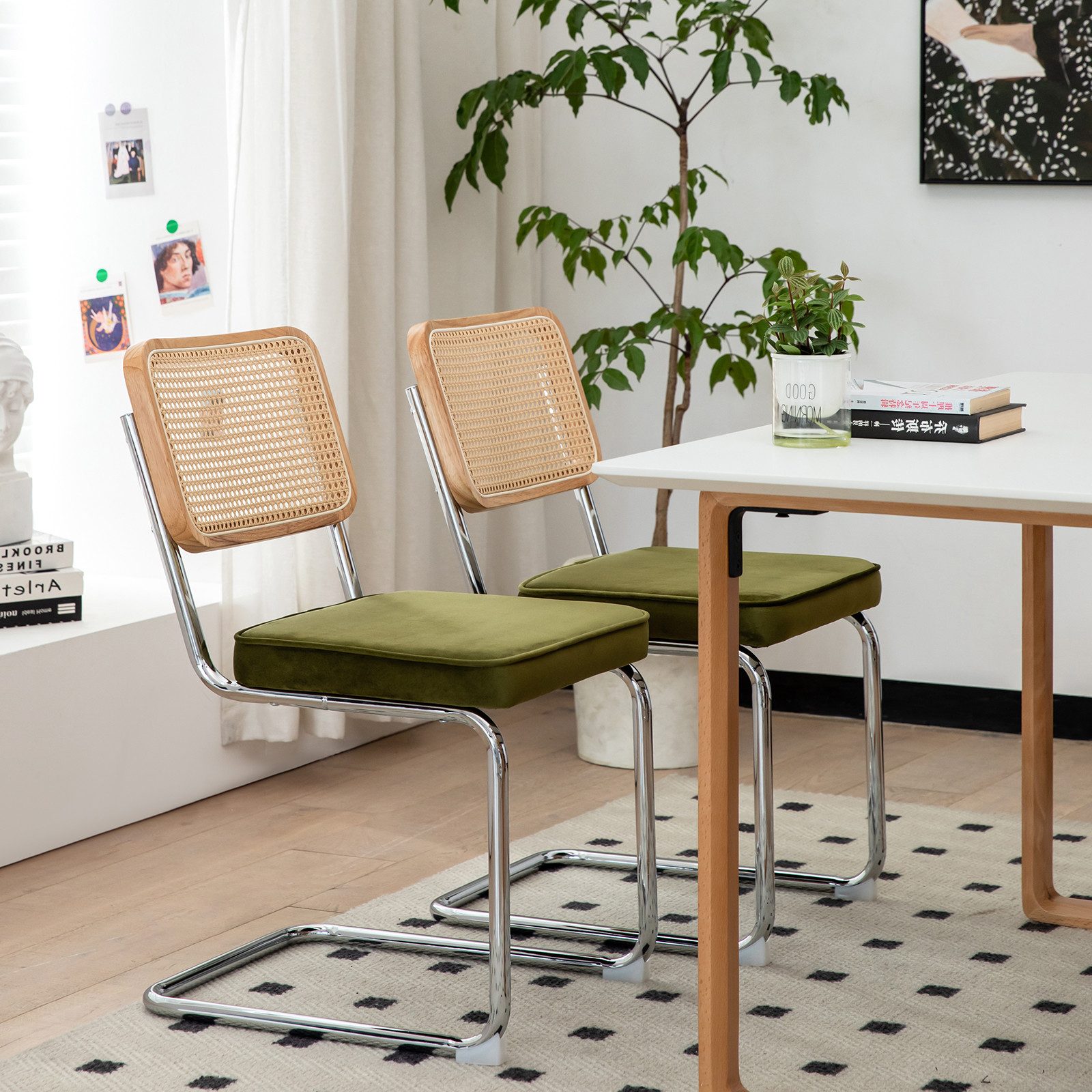 MODFU Esszimmerstuhl Moderne Polsterstuhl,Küchenstuhl (Geeignet für Esszimmer, Wohnzimmer und mehr – ideal für jedes Zuhause., 2 St)