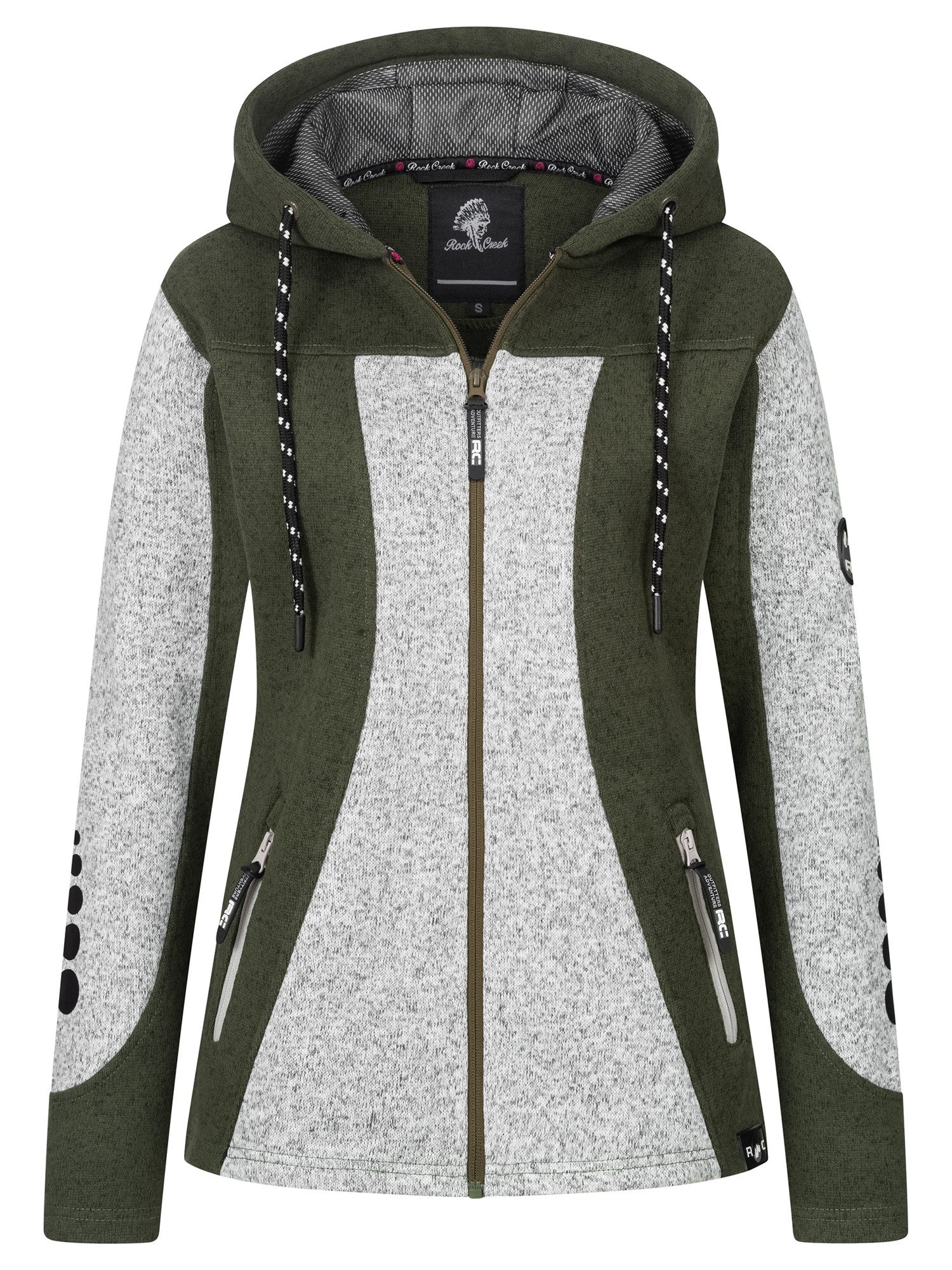 Rock Creek Fleecejacke Damen Fleecejacke Übergangsjacke D-504 günstig online kaufen