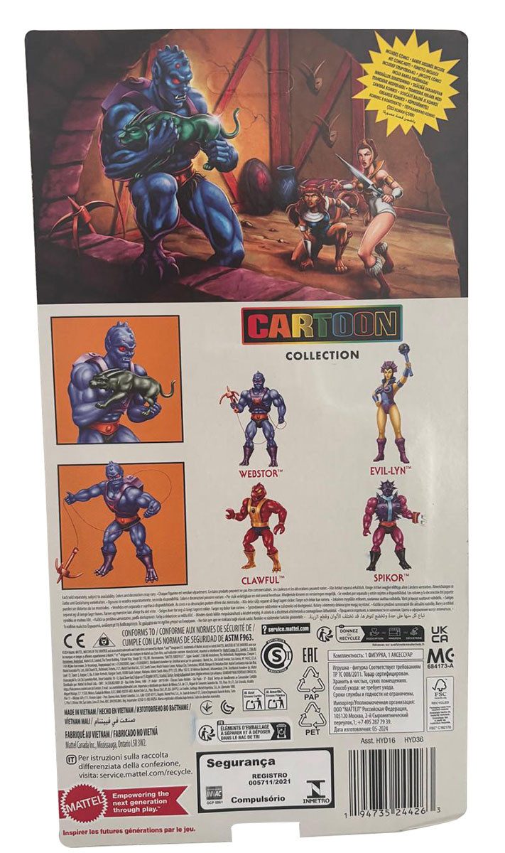 Masters Of The Universe Actionfigur He-Man and Masters of the Universe - Webstor Cartoon Collection Action