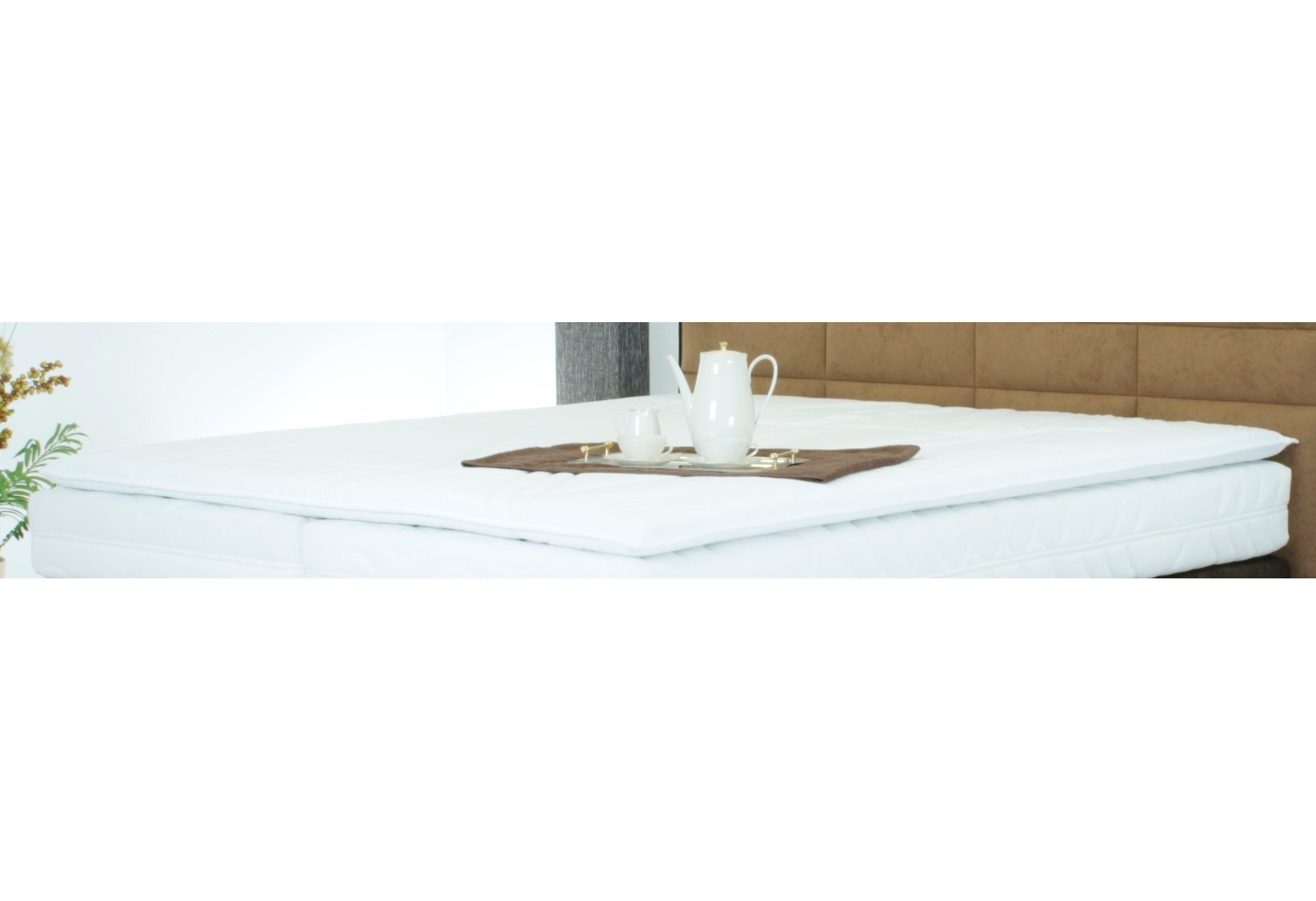 Westfalia Schlafkomfort, Topper, Polyester, Raumgewicht: 35