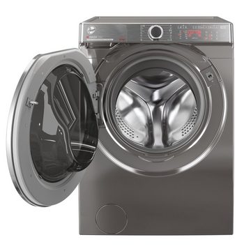 Hoover Waschmaschine H-WASH 550 Expert Design H5WPBD410AMBCR/S, 10 kg, 1400 U/min, Power Care, ActiveSteam, hOn App / Wi-Fi + Bluetooth, Mengenautomatik