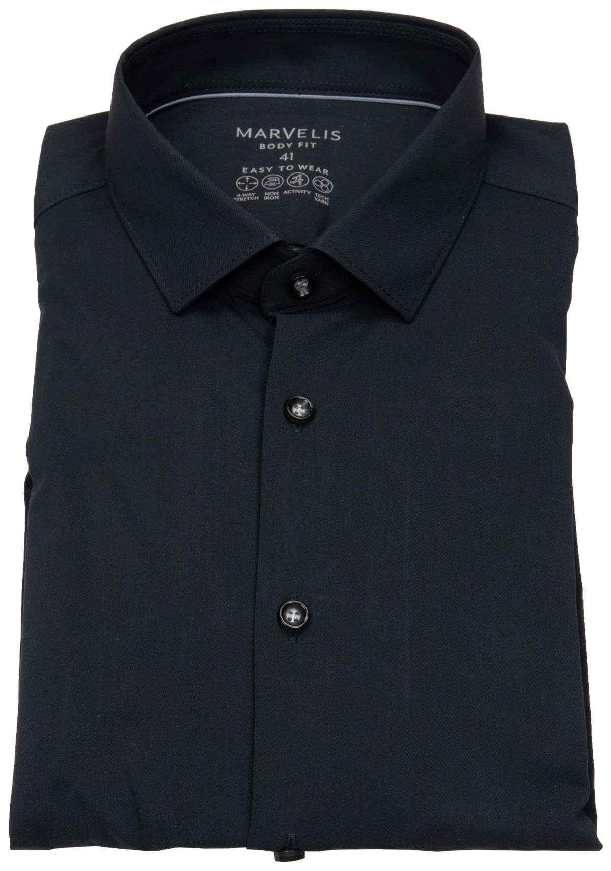 MARVELIS Businesshemd Body Fit stark tailliert günstig online kaufen