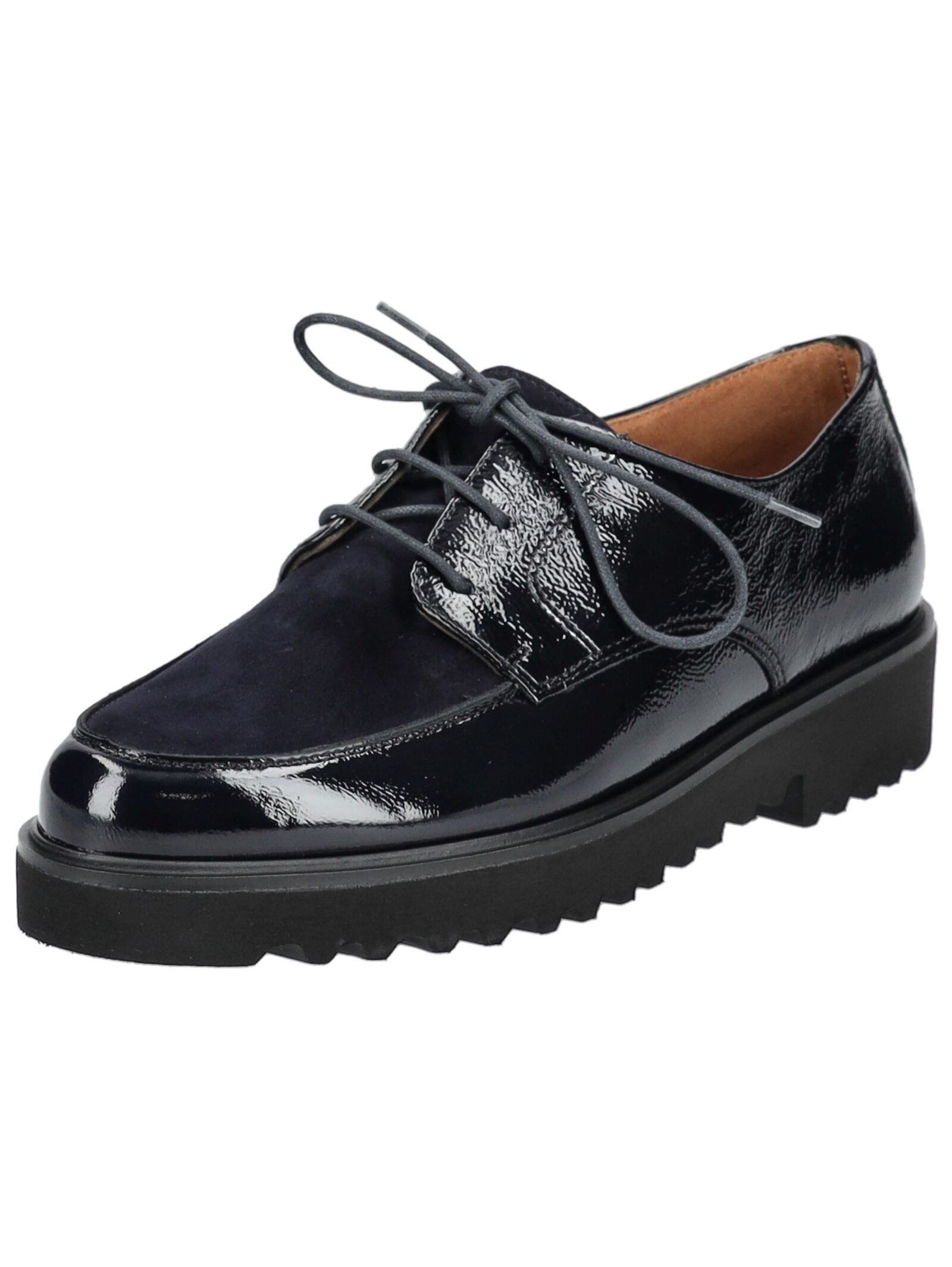 Paul Green Halbschuhe Leder Schnürschuh
