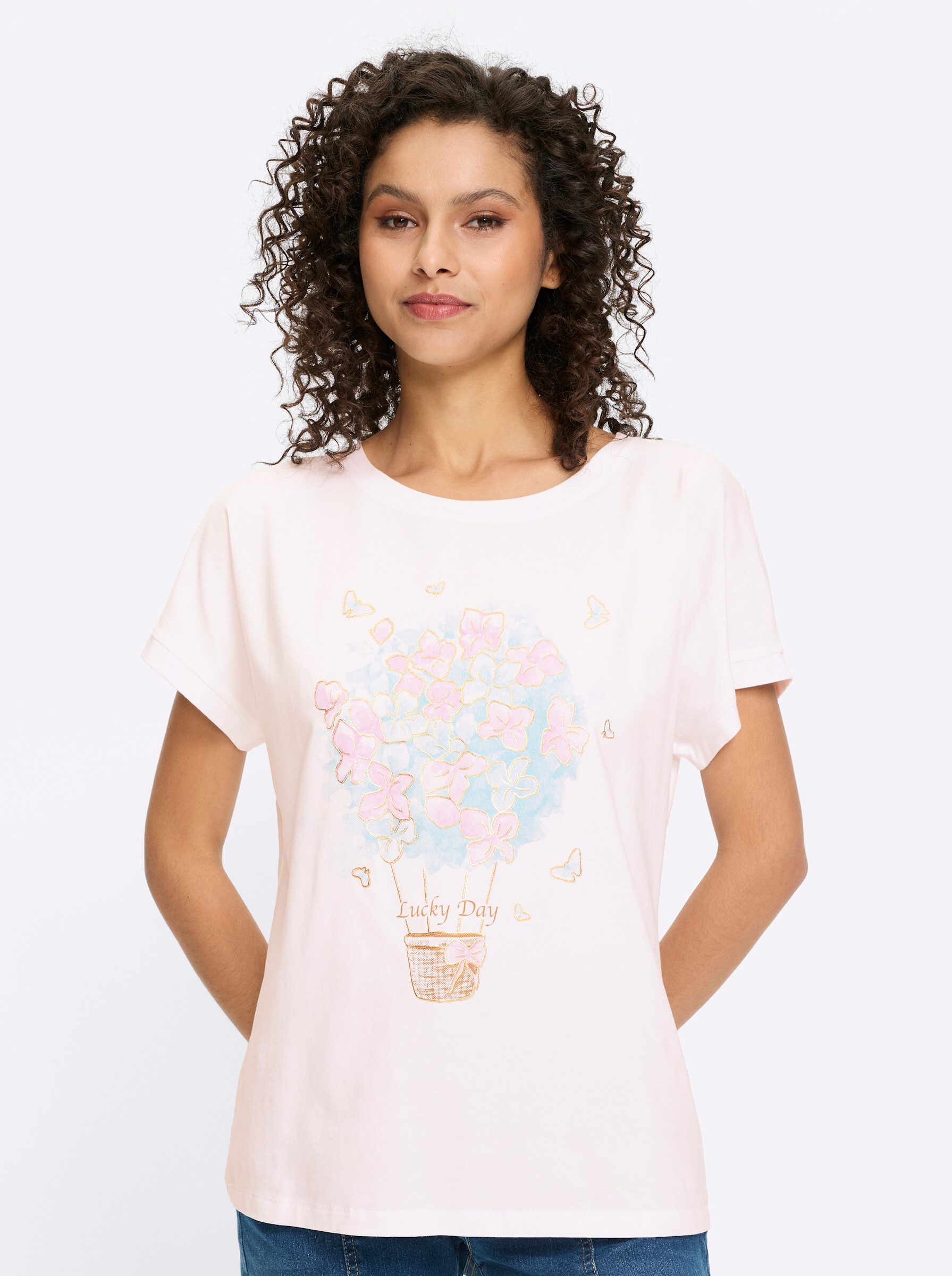 heine T-Shirt T-Shirt Kurzarm