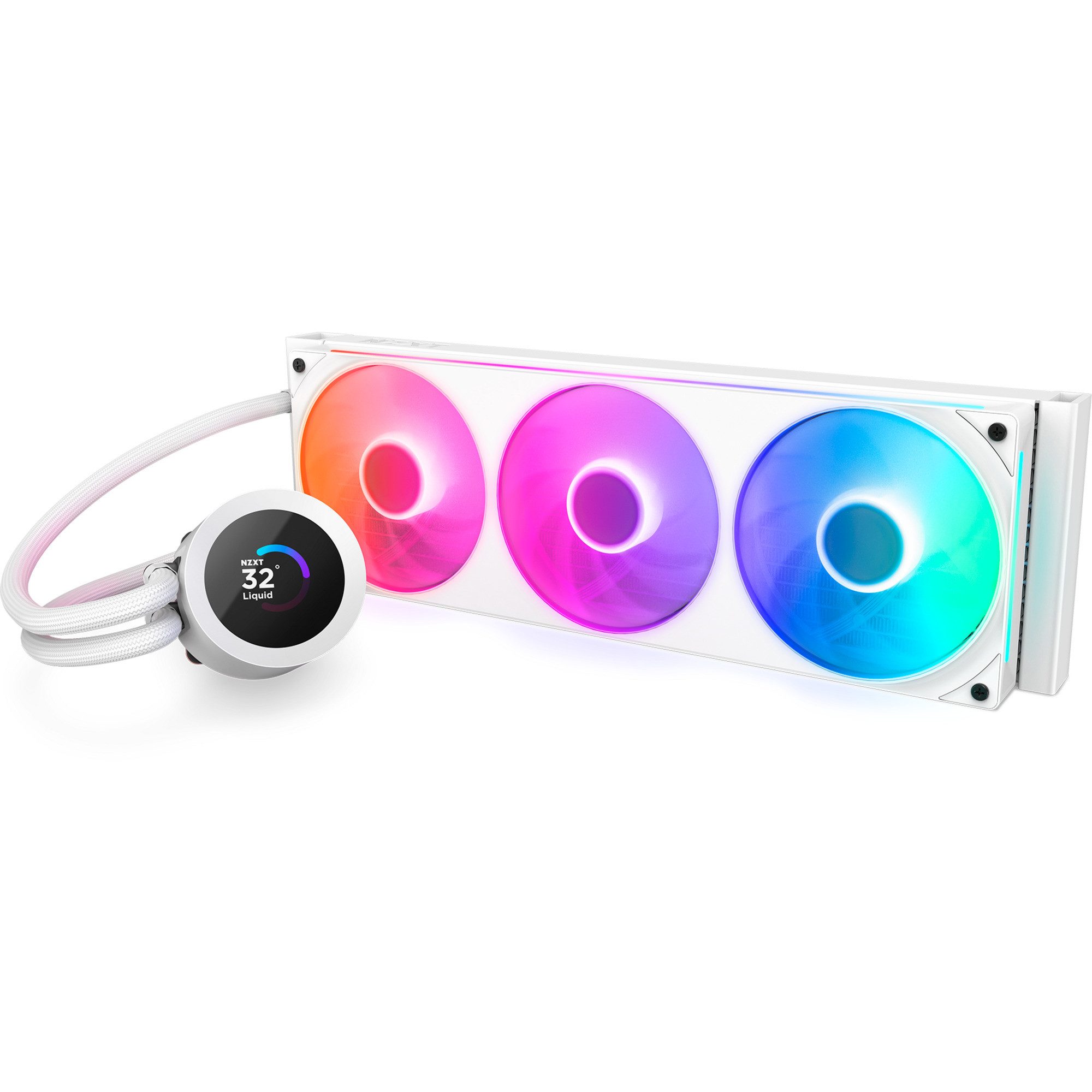 NZXT CPU Kühler NZXT Kraken Plus RGB 360, Wasserkühlung