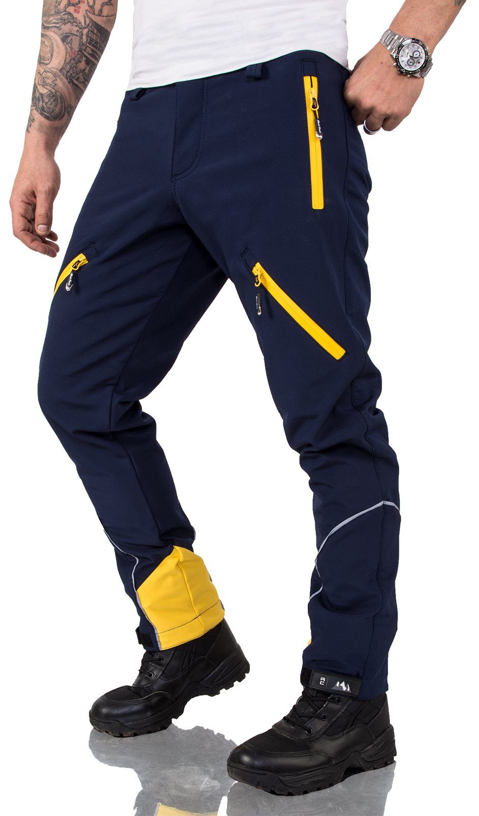 Rock Creek Softshellhose Herren Softshellhose Wanderhose H-233 günstig online kaufen
