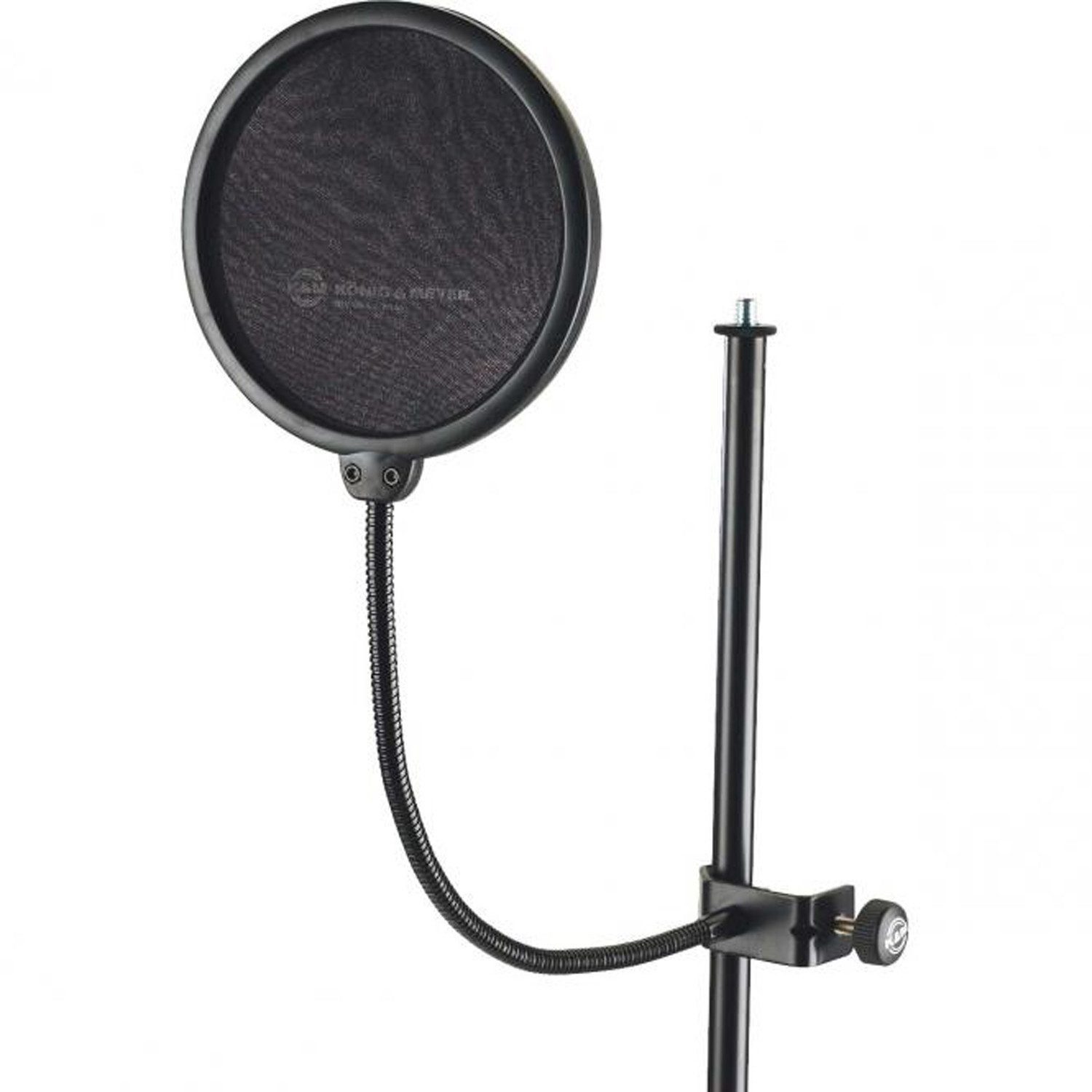 Mikrofon K&M 23956 Popschutz Popkiller 130mm, schwarz