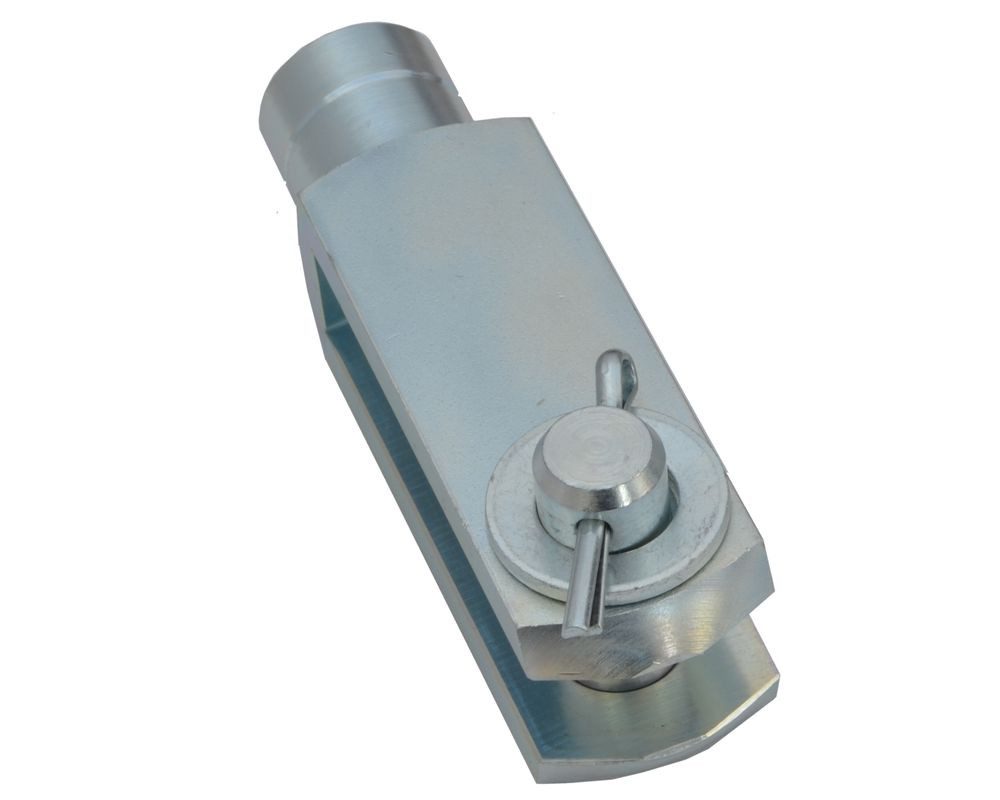 mbo Oßwald GmbH & Co KG Anhänger 5 Stück - Gabelkopf M16 - links- 16x64 - DIN71752 mit Splintbolzen