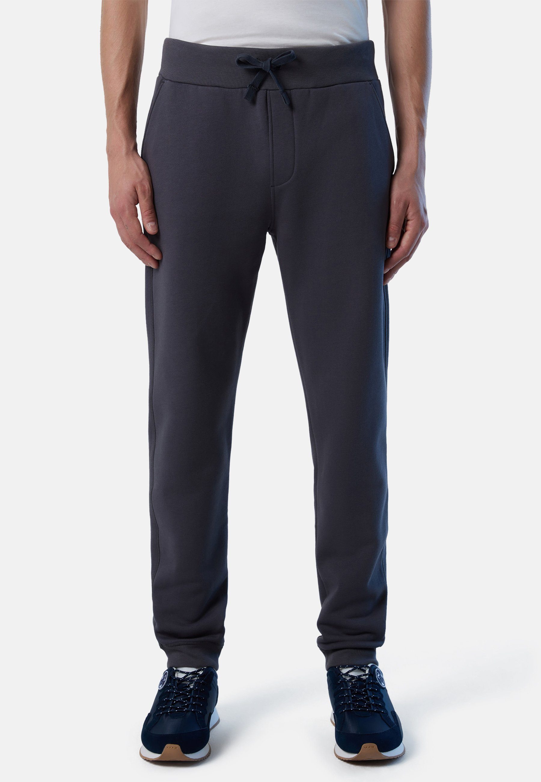 North Sails Jogginghose Jogginghose aus Bio-Baumwolle mit klassischem Design grey | Jogginghosen