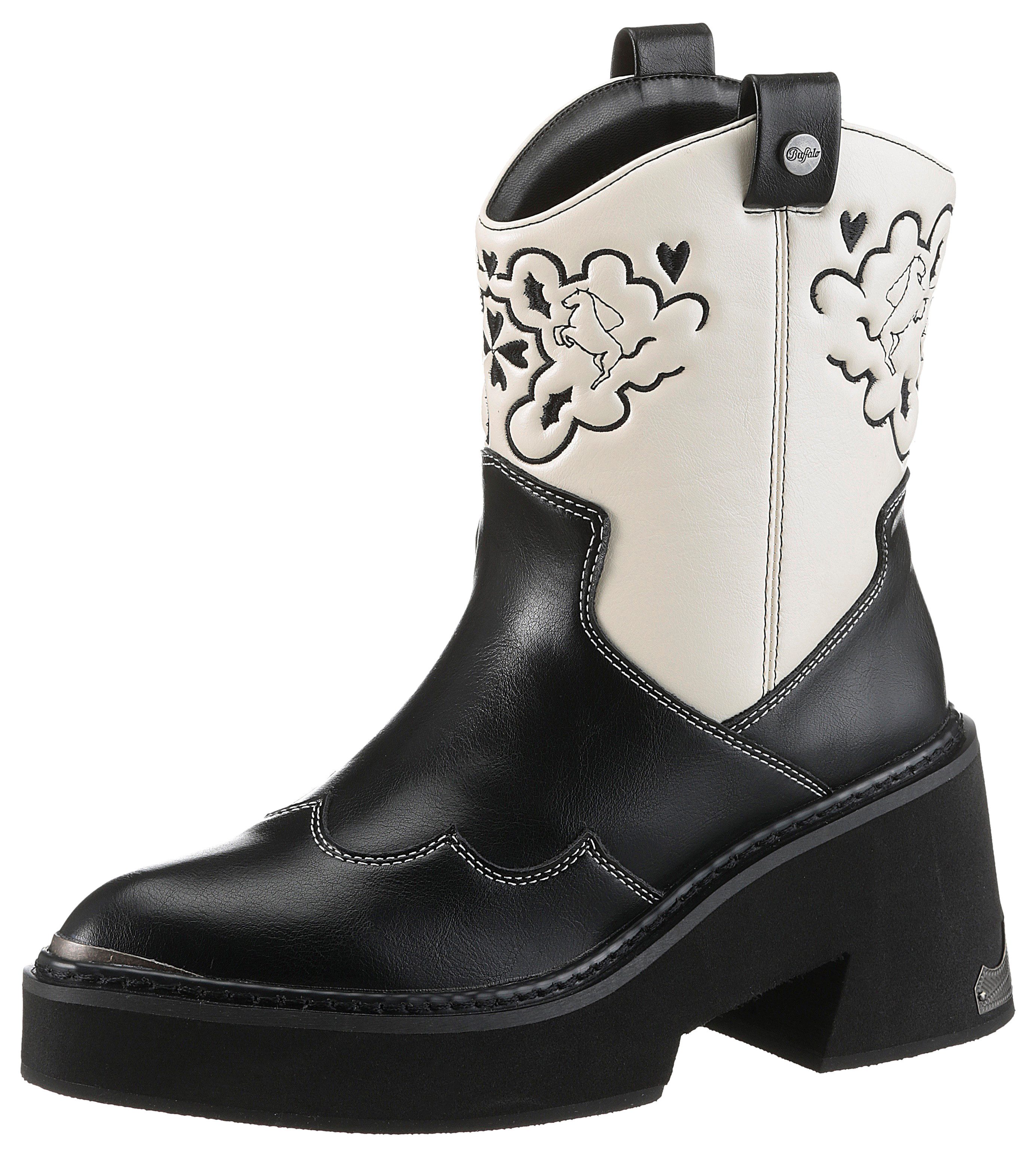 Buffalo BULL BOOT VEGAN Cowboy Stiefelette, günstig online kaufen