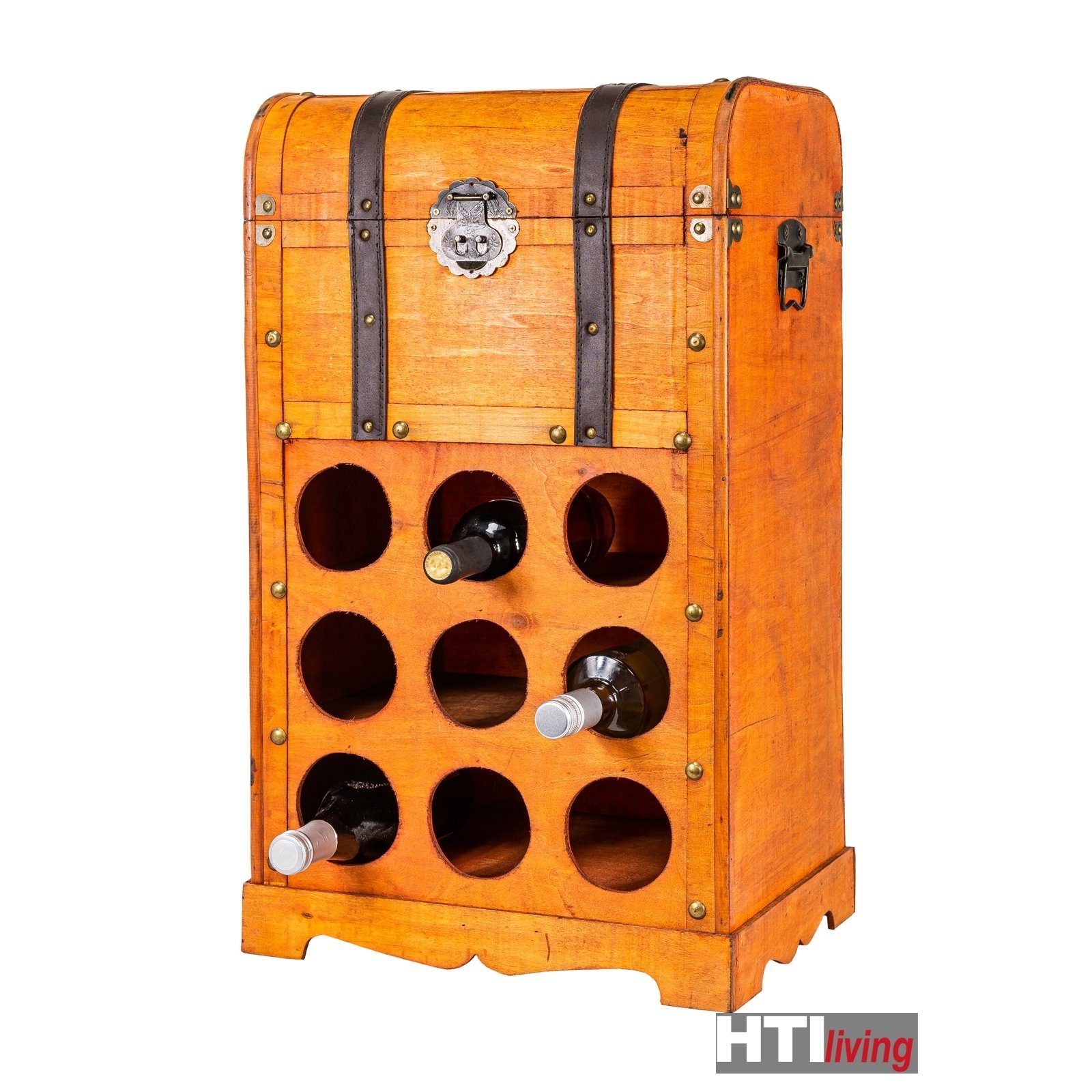 HTI-Living Weinregal Weinregal Truhe für 9 günstig online kaufen