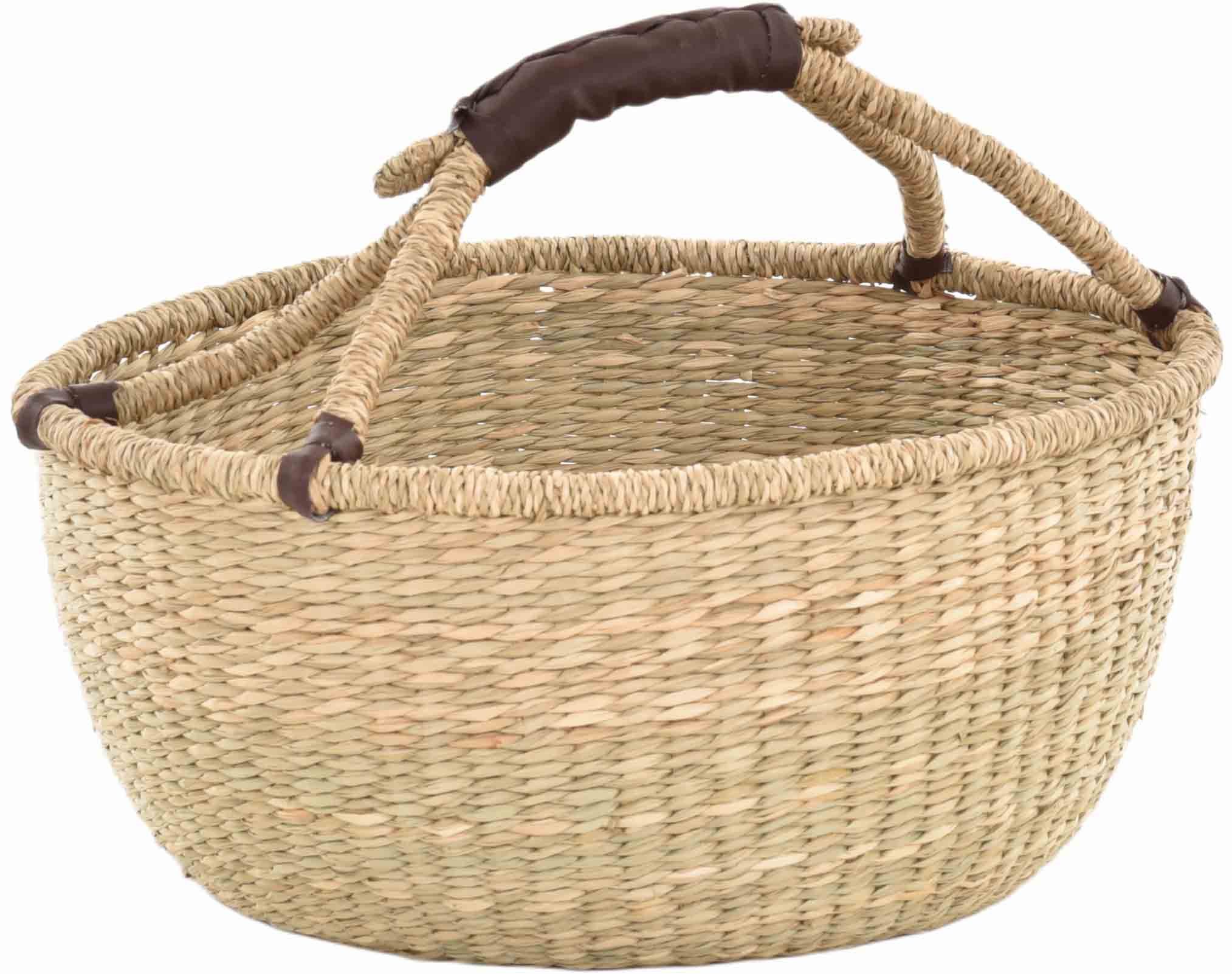 Krines Home Einkaufskorb Seegras Tasche Groß günstig online kaufen