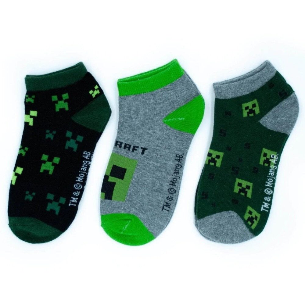B.M. Fashion Füßlinge Minecraft Kinder Füßlinge 23/26