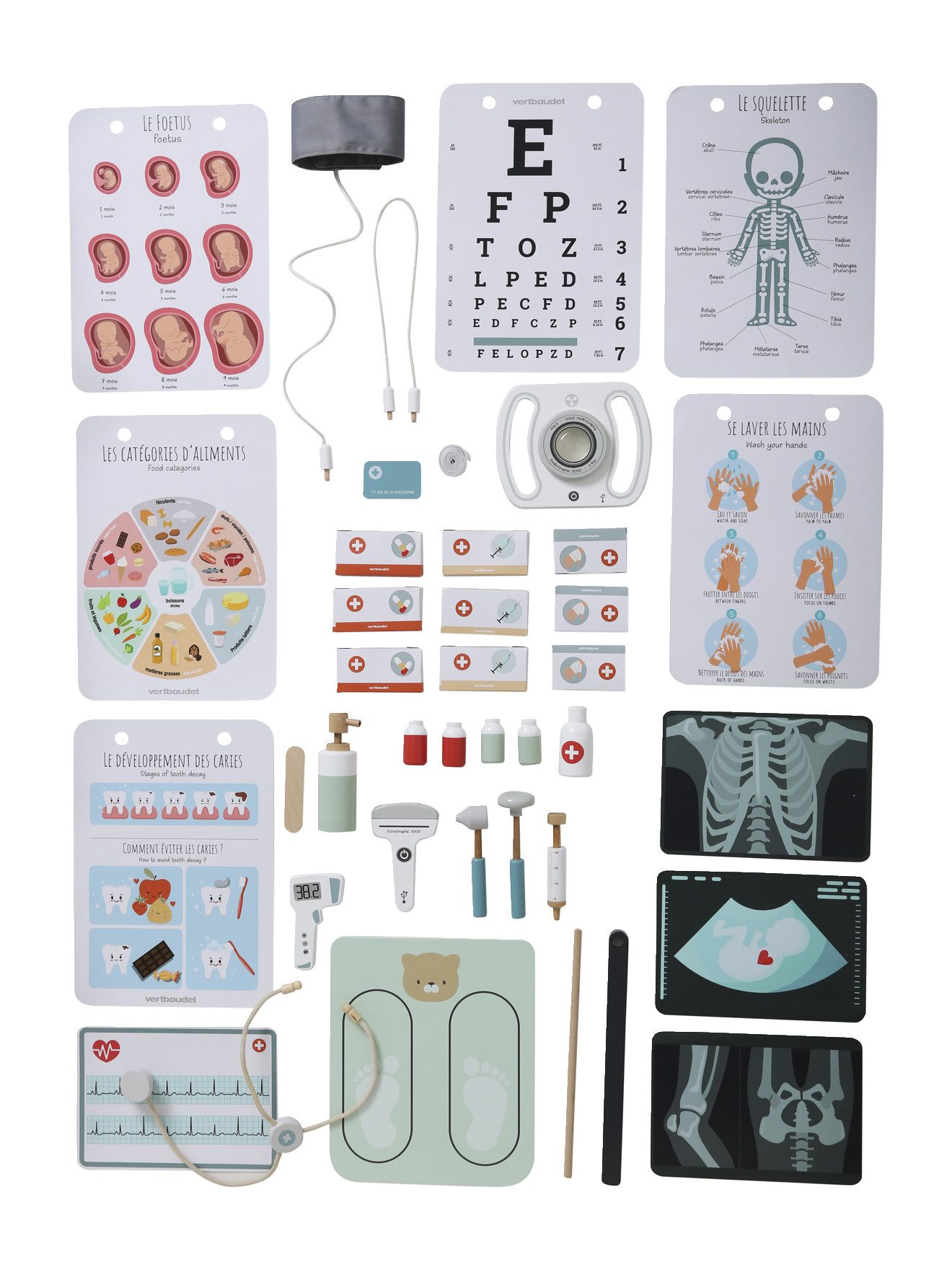 vertbaudet Spielwerkbank Spiel-Krankenhaus, Holz FSC® günstig online kaufen