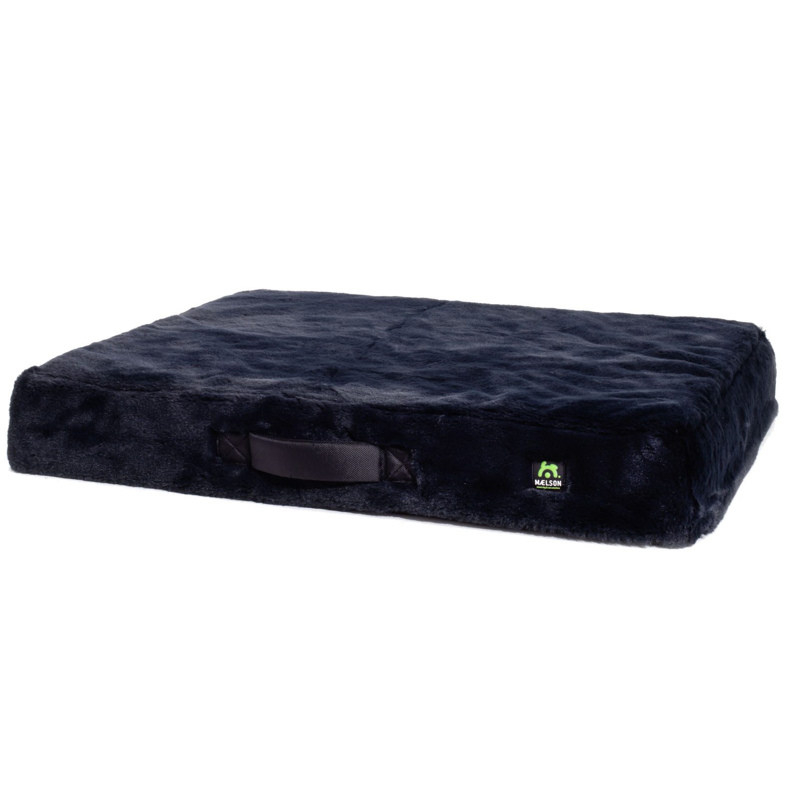 MAELSON Подушка для животных MemoFluff, schwarz, orthopädisches Hundebett, 80 cm
