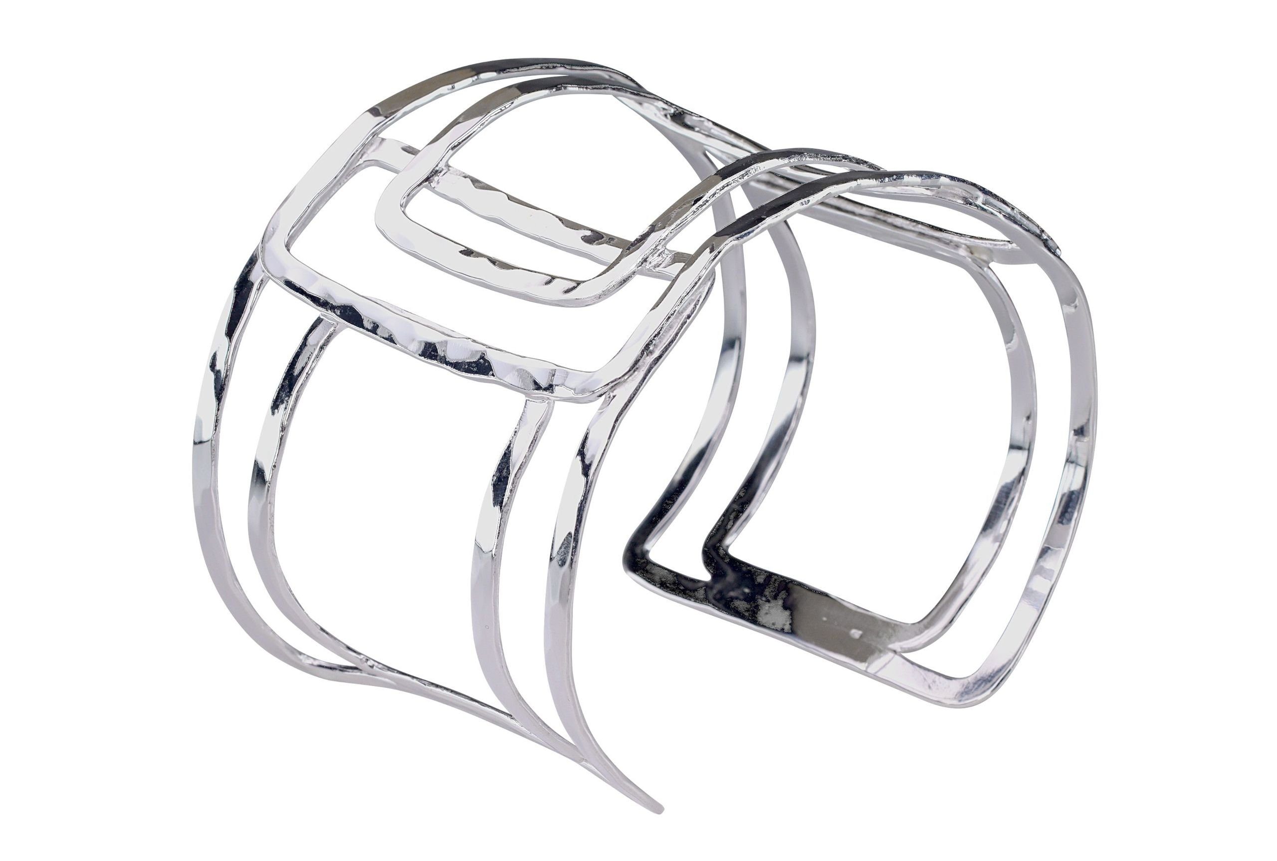 SILBERMOOS Armreif Armreif "Offen und Ehrlich", 925 Sterling Silber