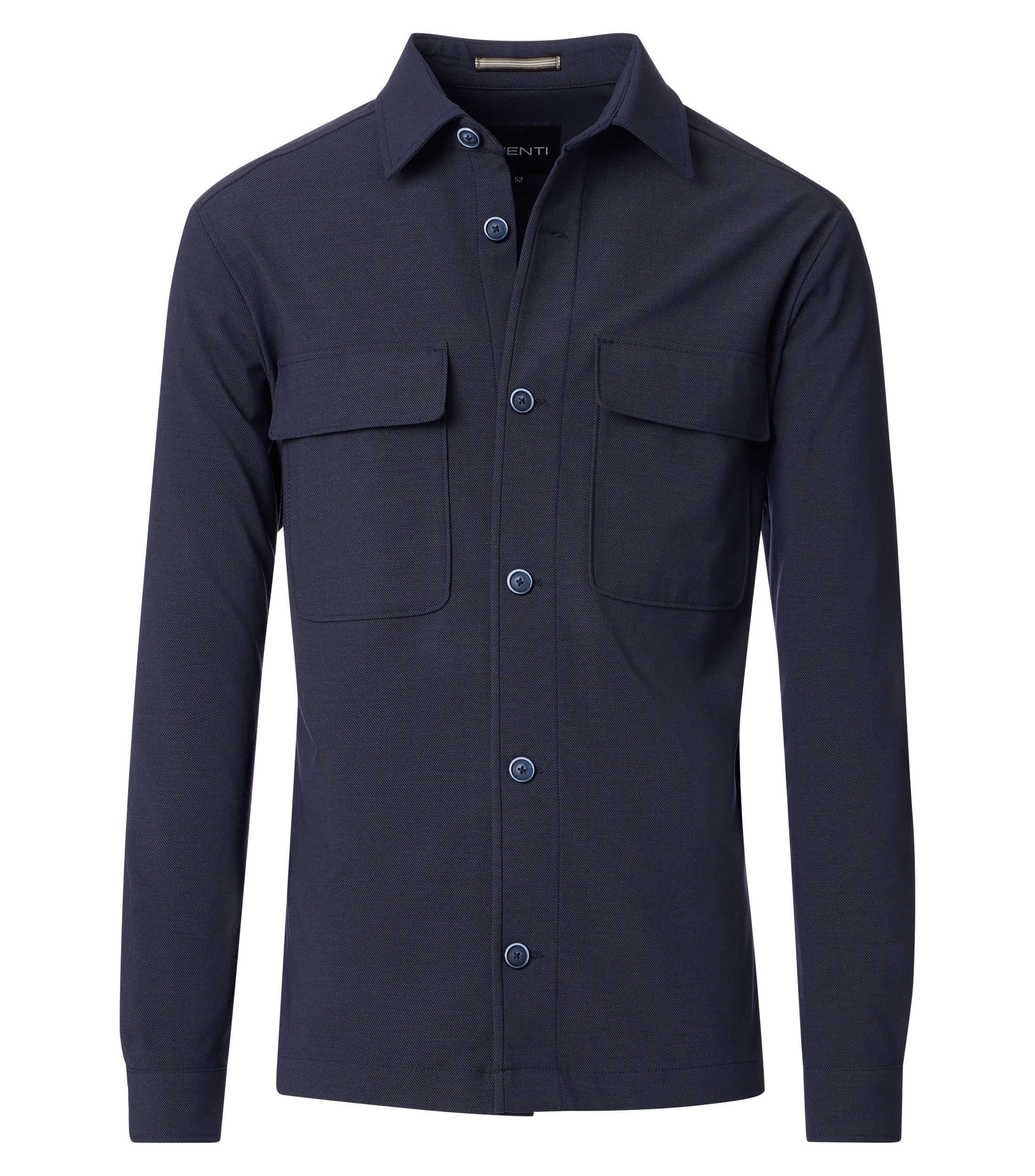 Langarmhemd VENTI Hemdjacke City uni