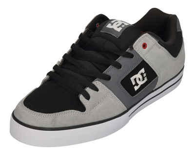 DC Shoes Pure Skateschuh Black Grey Red