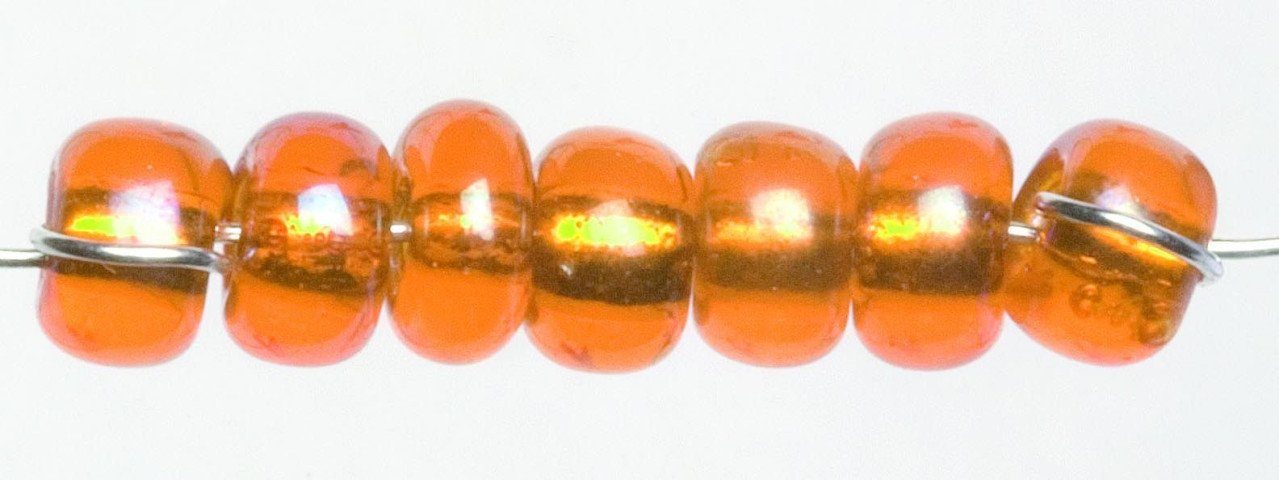 Bastelperlen Glorex Rocailles Perlen 4,5 mm 17 g orange