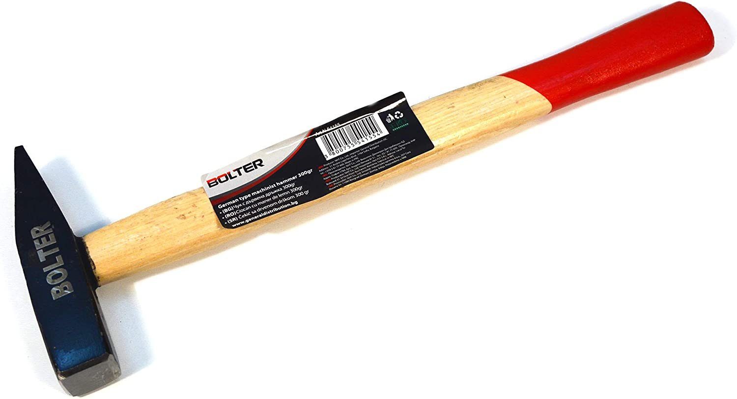 Bolter Hammer Schlosserhammer mit Holzstiel günstig online kaufen